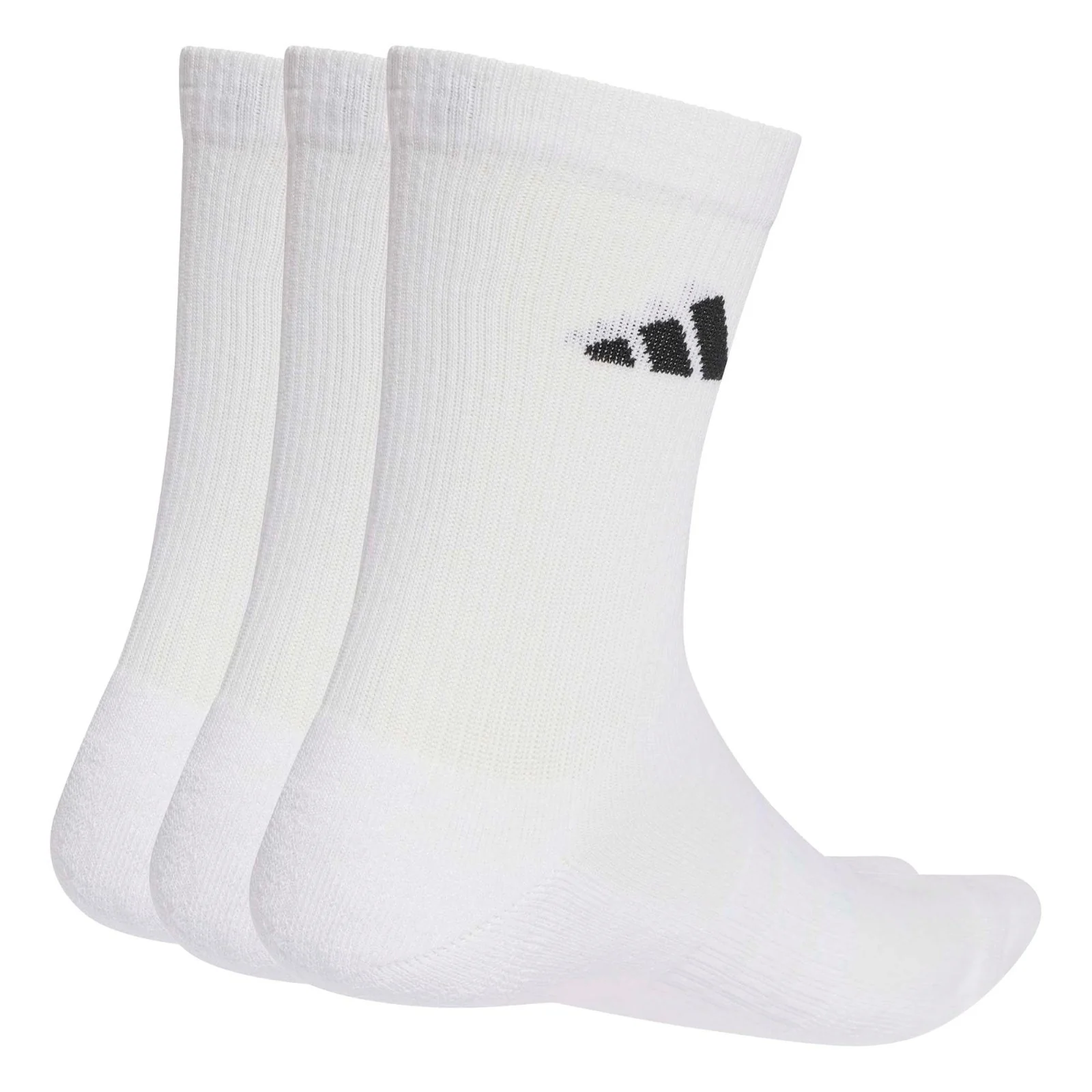 adidas Cushioned Sportswear Crew Socks 3 Pair Pack - Image 2