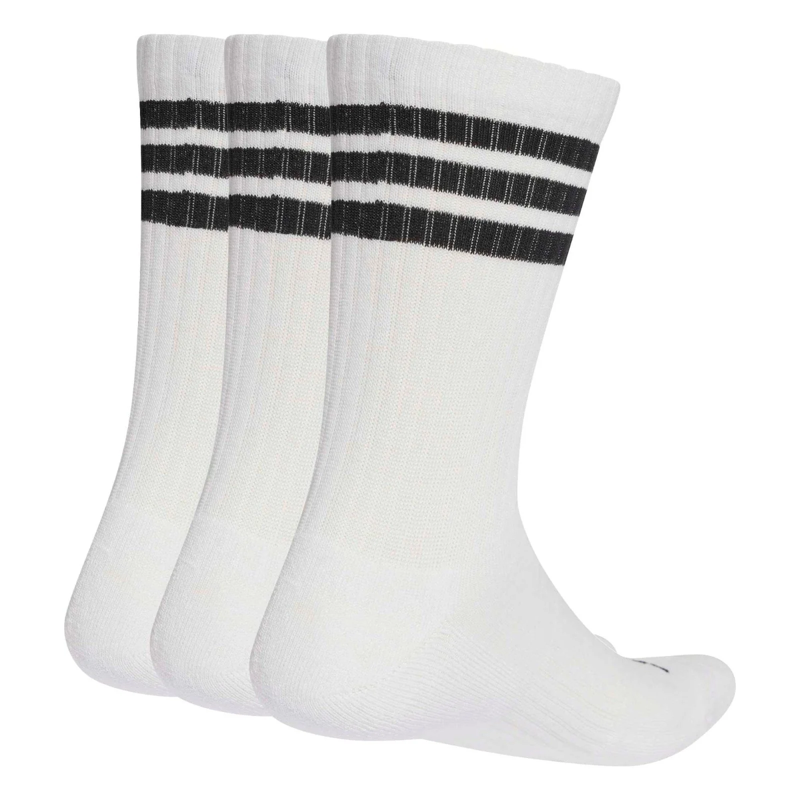 adidas 3-Stripes Cushioned Sportswear Crew Socks 3 Pair Pack - Image 2