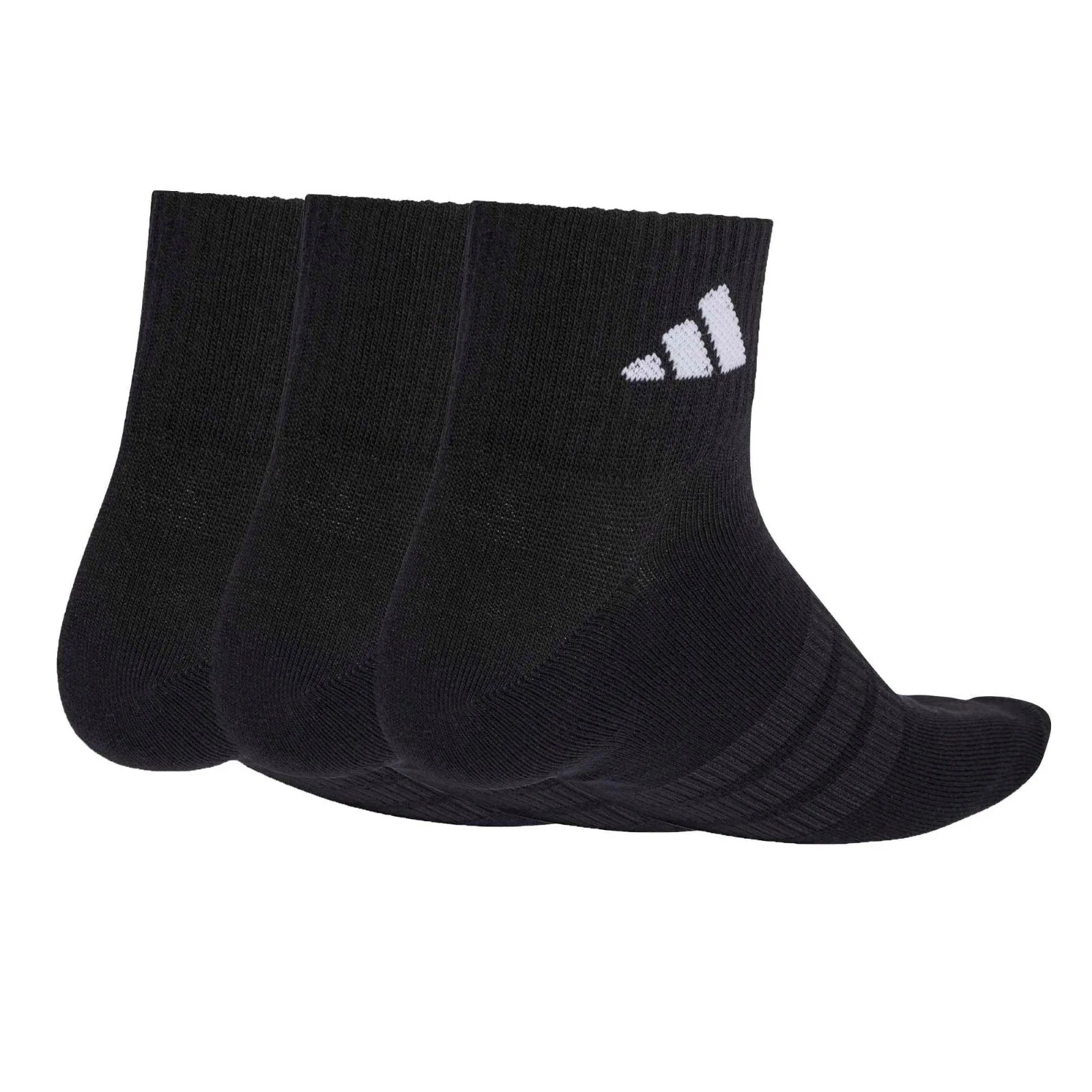 adidas Thin&Light Sportswear Ankle Socks 3 Pair Pack - Image 2