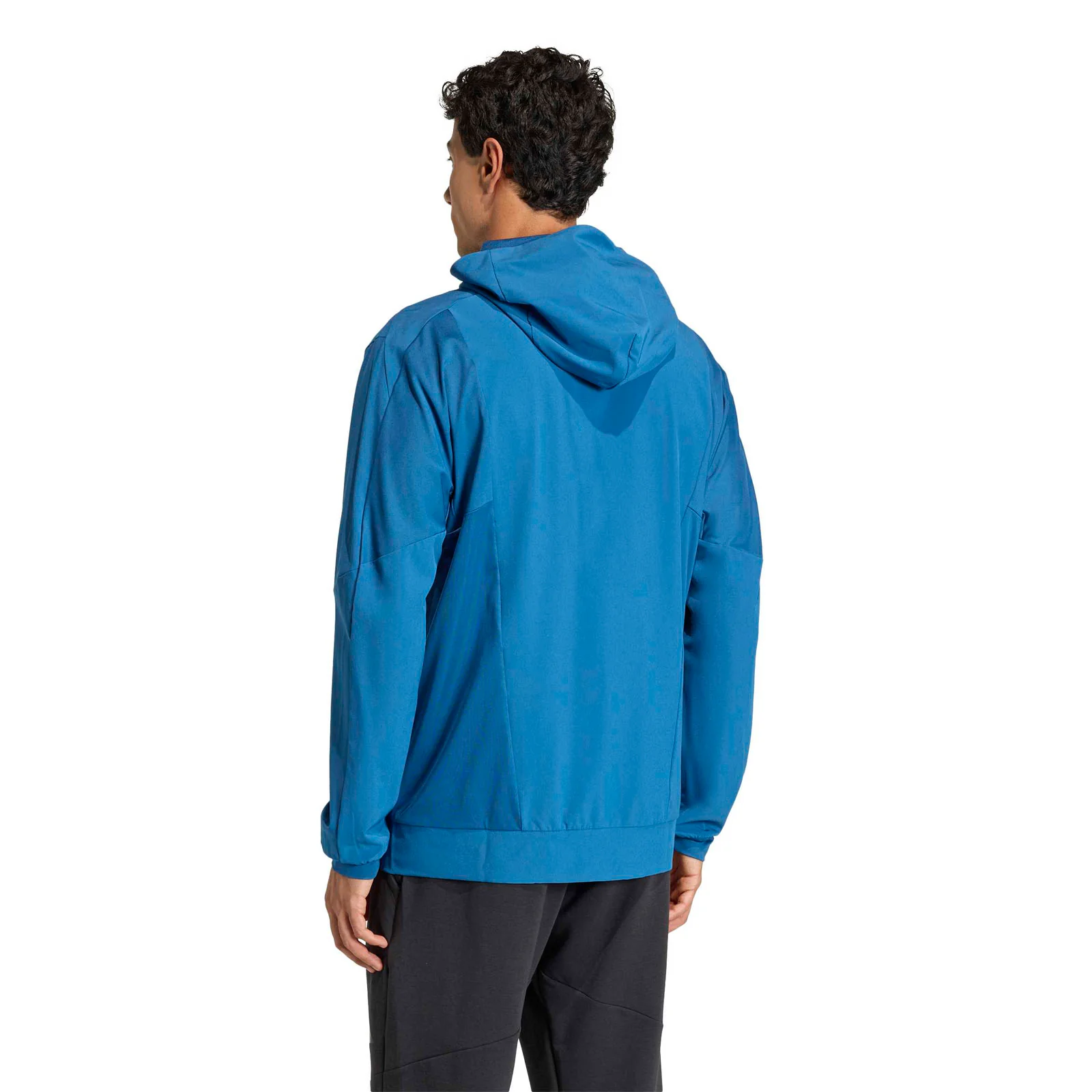 adidas D4T Workout Climacool Mens Full-Zip Training Hoodie - Image 2