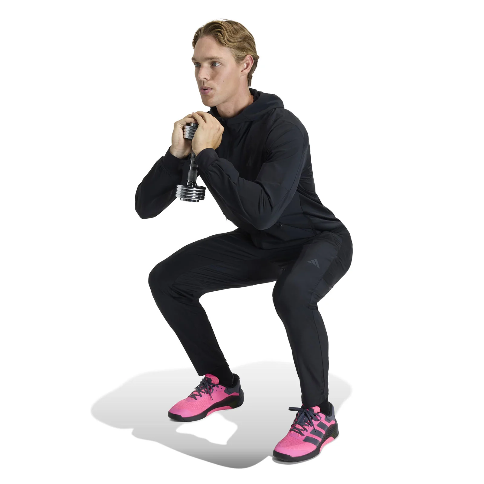 adidas D4T Hybrid Workout Mens Regular-Fit Jogger Pants - Image 5