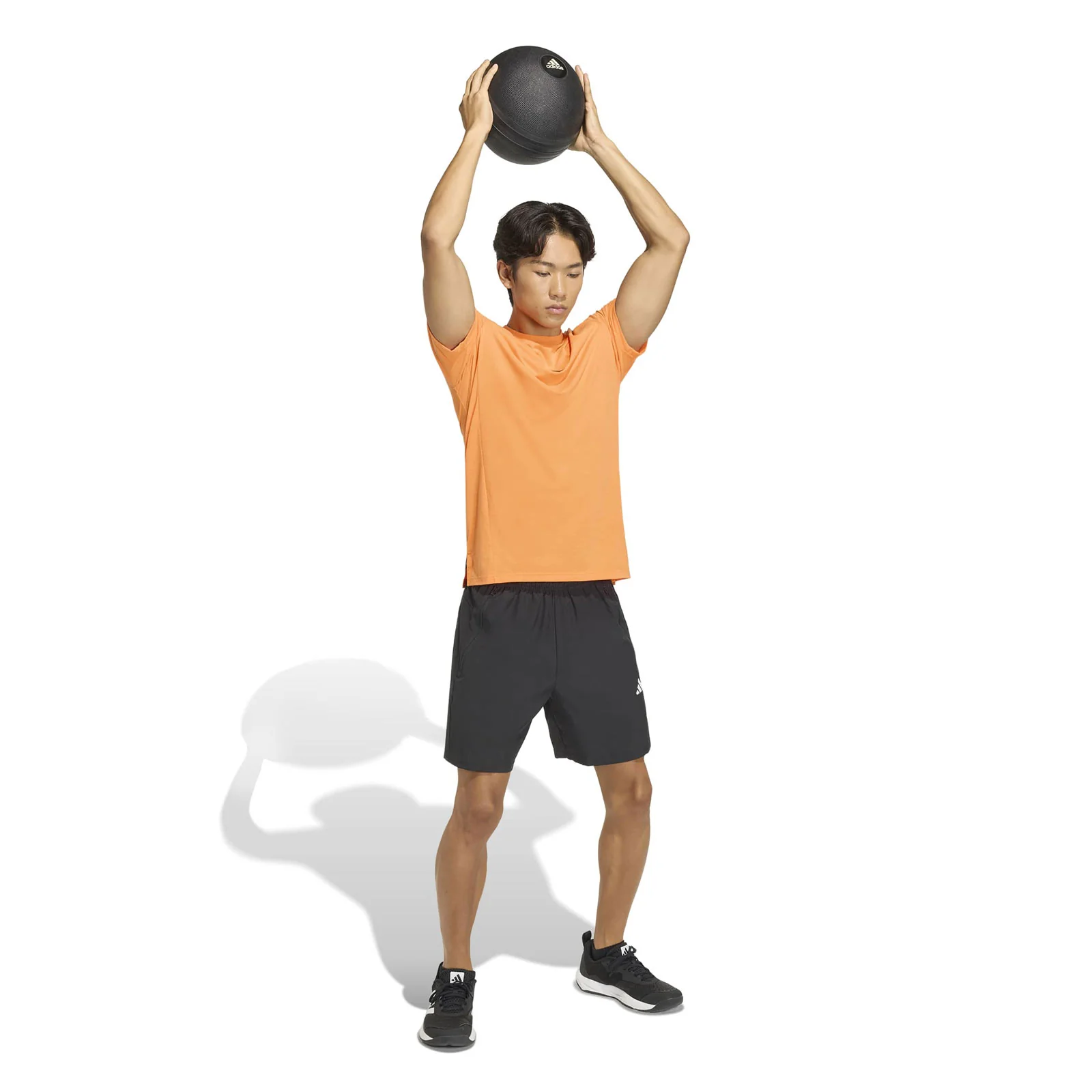 adidas Designed for Training Mens Short-Sleeve Workout Tee - Image 6