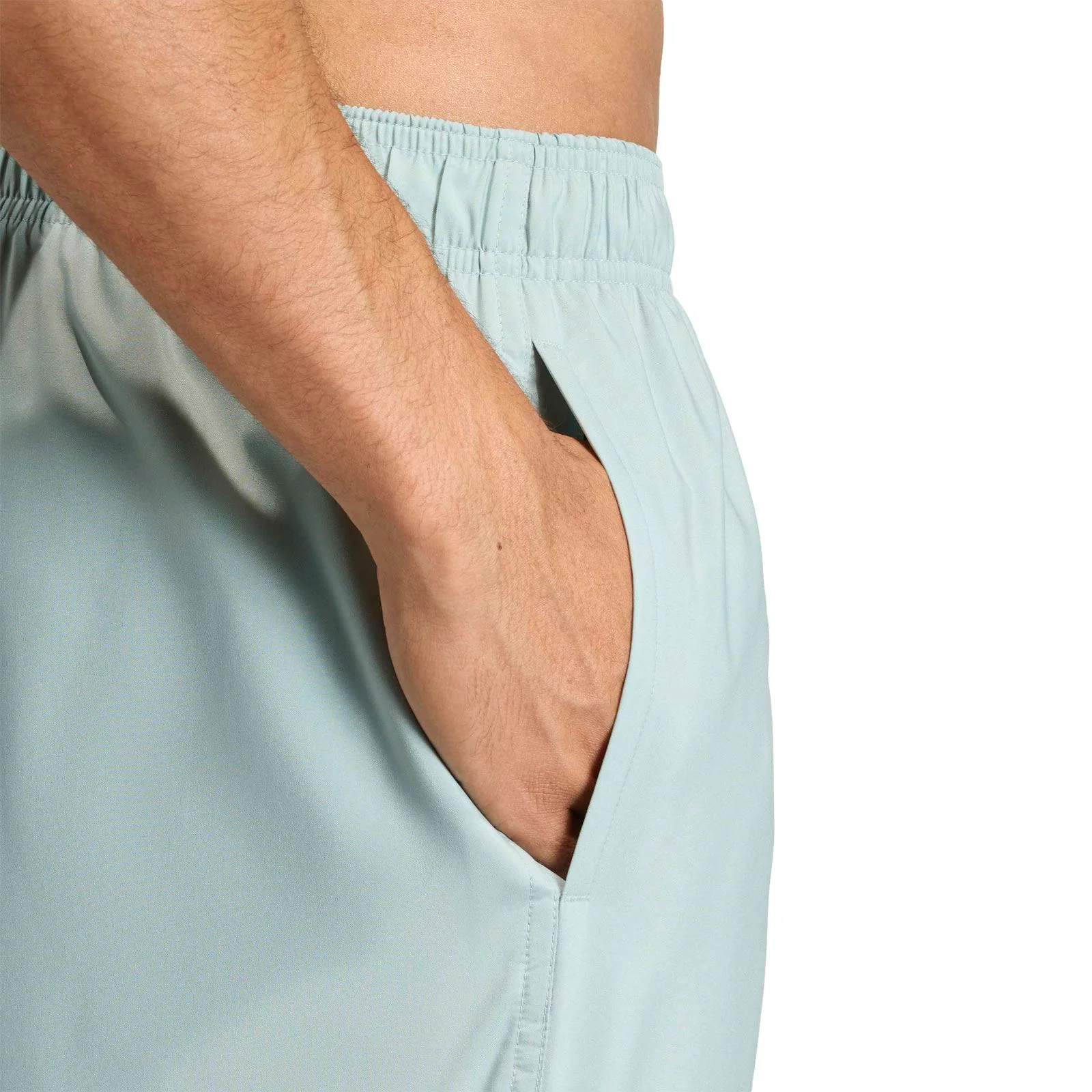 adidas Essentials Regular-Fit Mens 5-inch Swim Shorts - Image 3