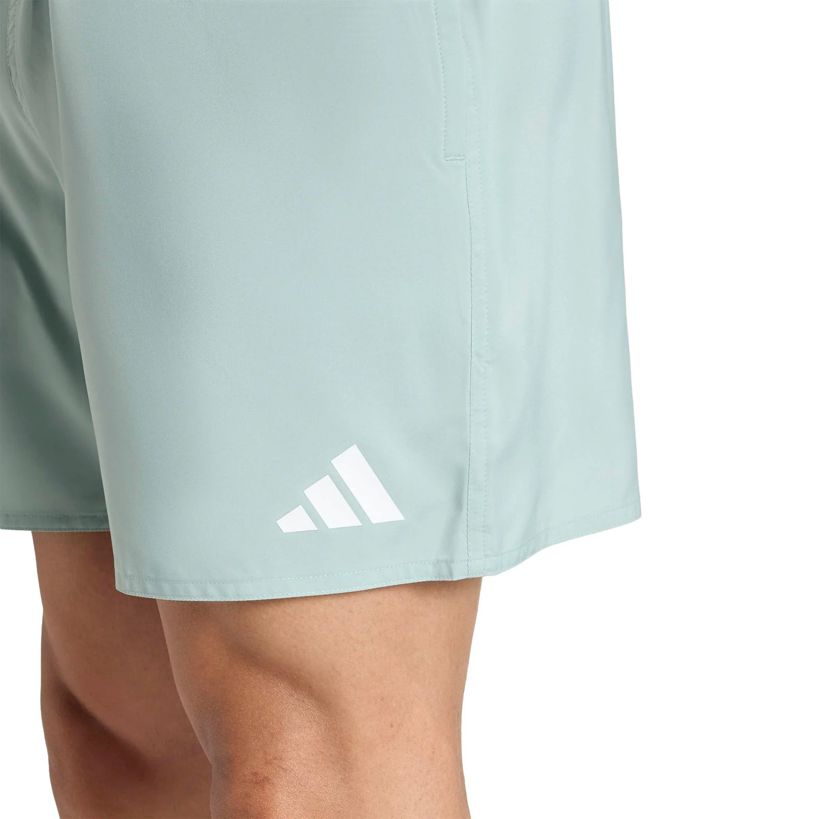 adidas Essentials Regular-Fit Mens 5-inch Swim Shorts - Image 4