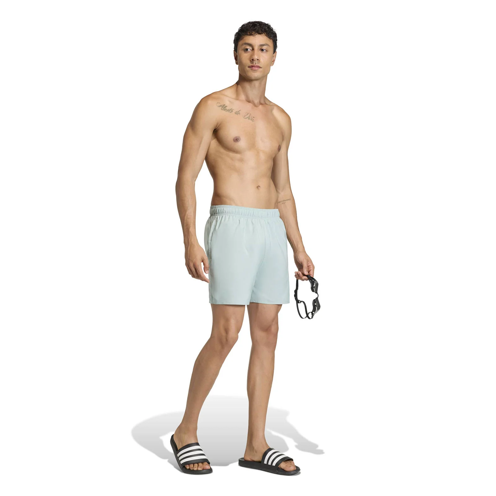 adidas Essentials Regular-Fit Mens 5-inch Swim Shorts - Image 5