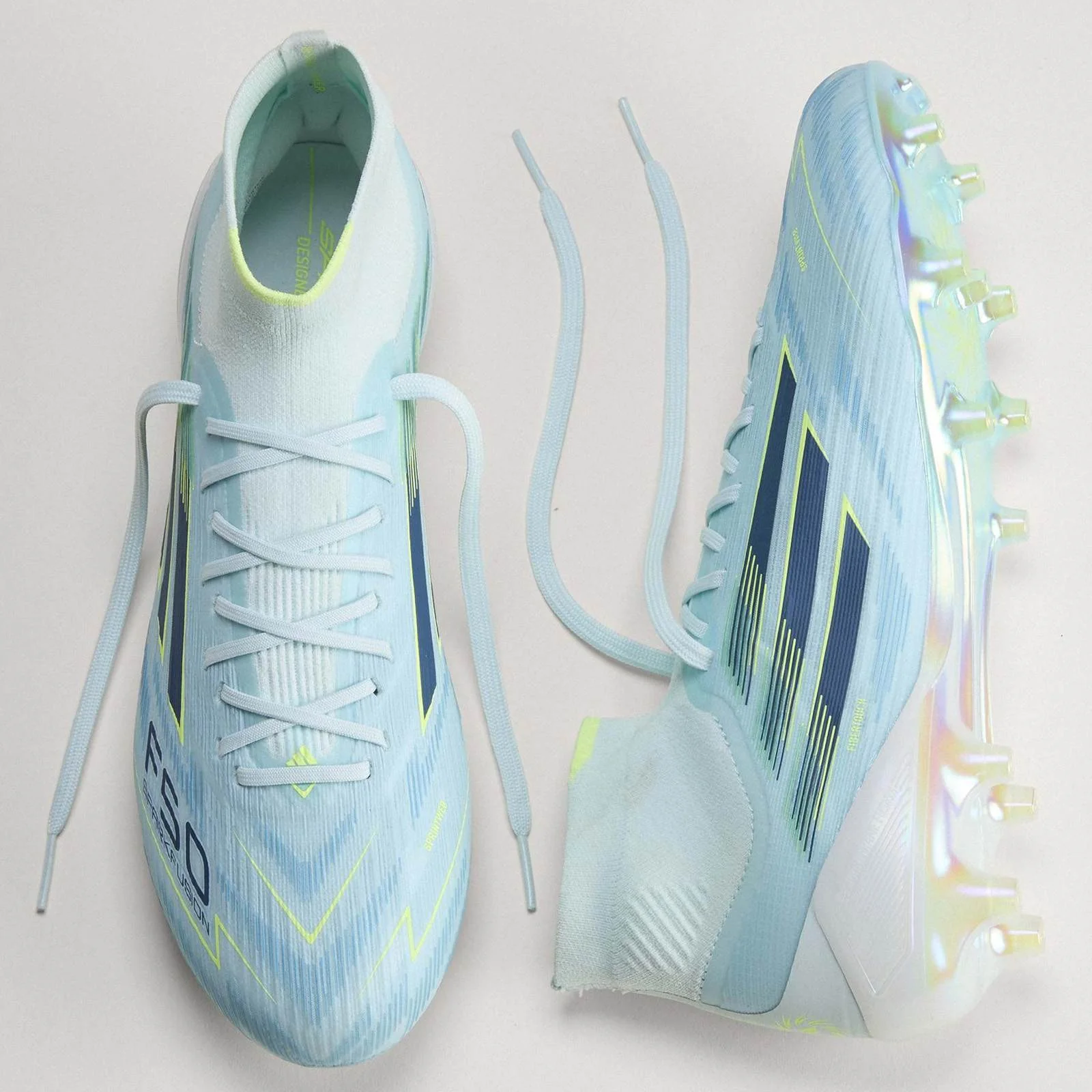 adidas F50 Sparkfusion Elite Mid Cut Womens FG/AG Football Boots - Image 8