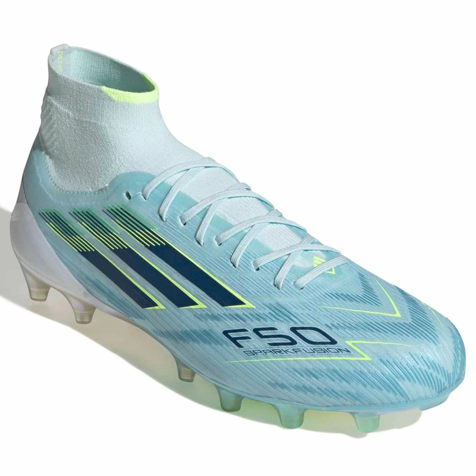 adidas F50 Sparkfusion Elite Mid Cut Womens FG/AG Football Boots - Image 9