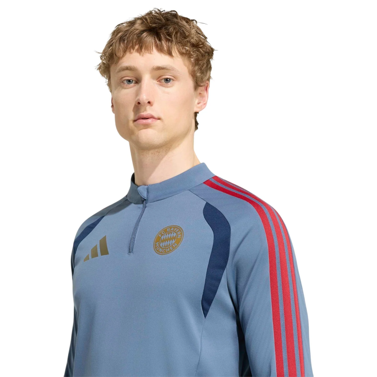 adidas FC Bayern Football 2026/27 Half-Zip Adults Train Top - Image 3