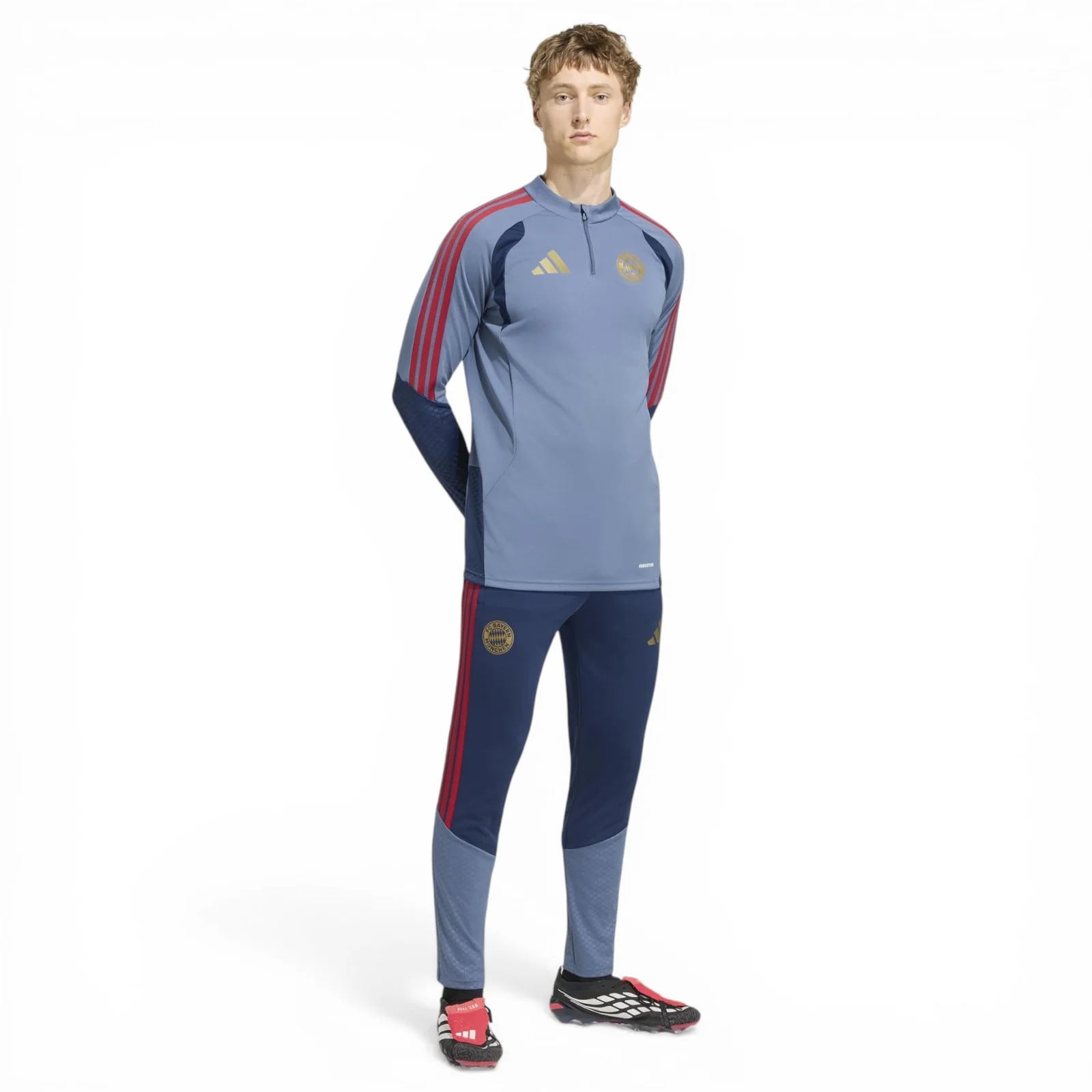 adidas FC Bayern Football 2026/27 Half-Zip Adults Train Top - Image 6