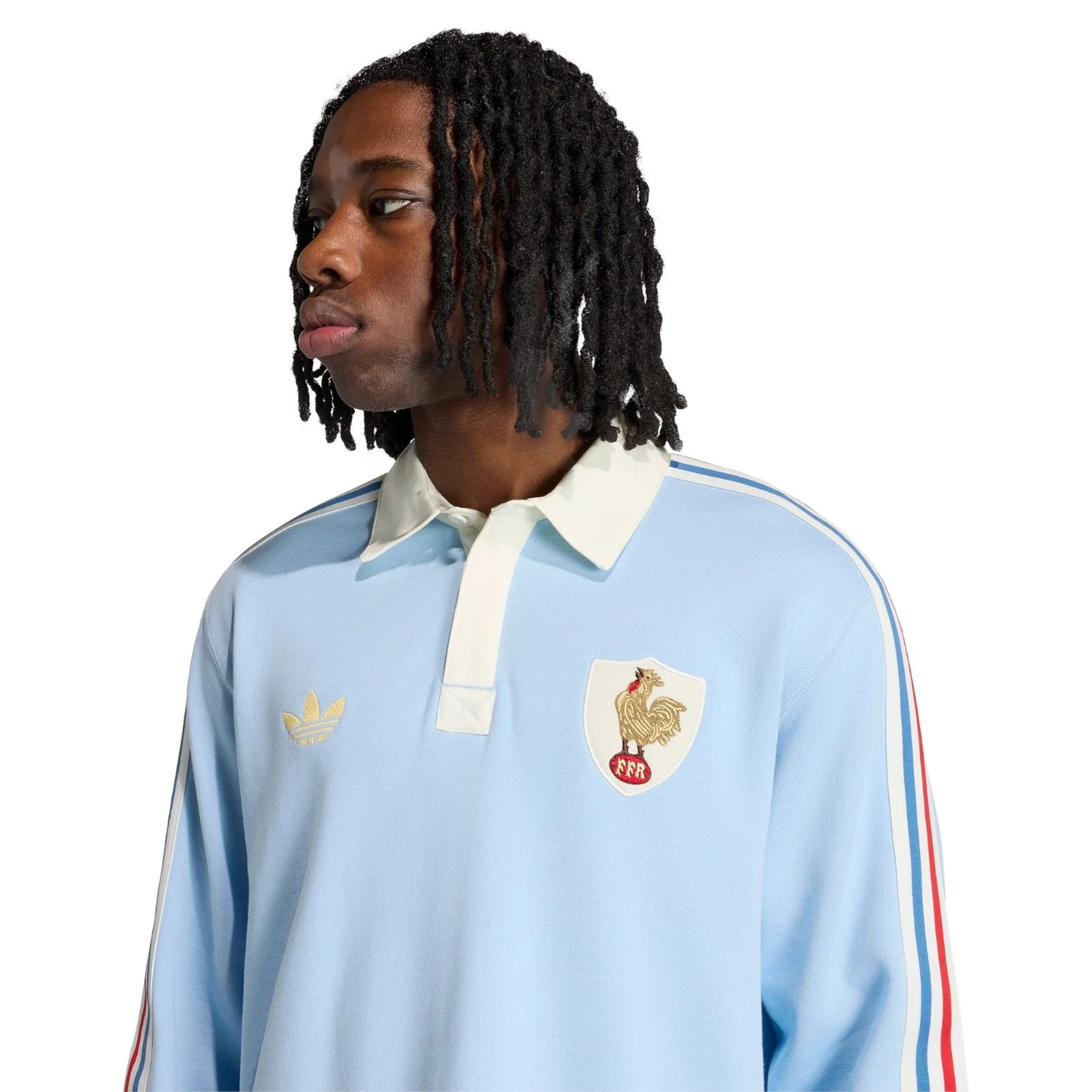 adidas France Rugby 120 Years Le Crunch Adult Heritage Jersey - Image 4