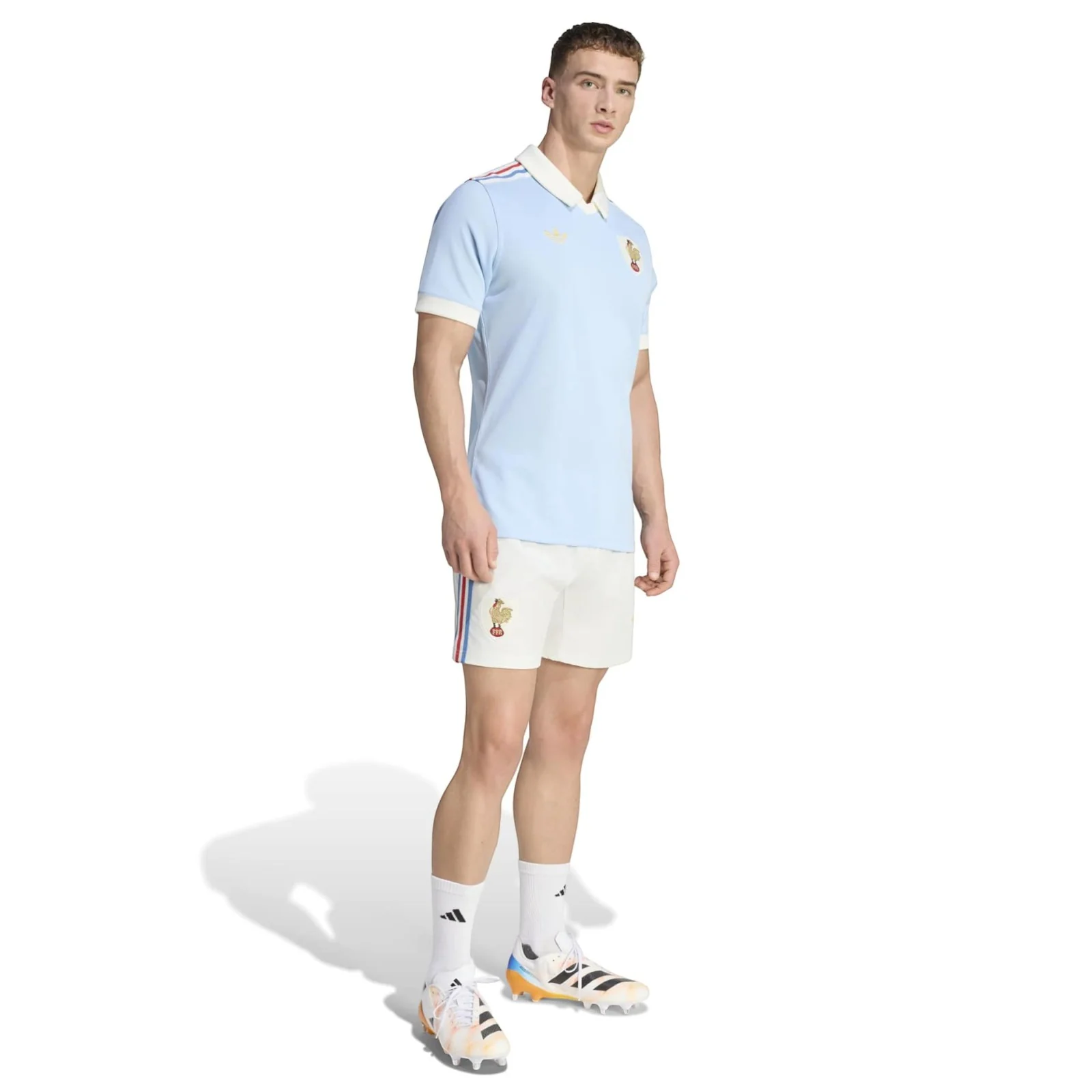 adidas France Rugby 120 Le Crunch Adults Home Replica Jersey - Image 7