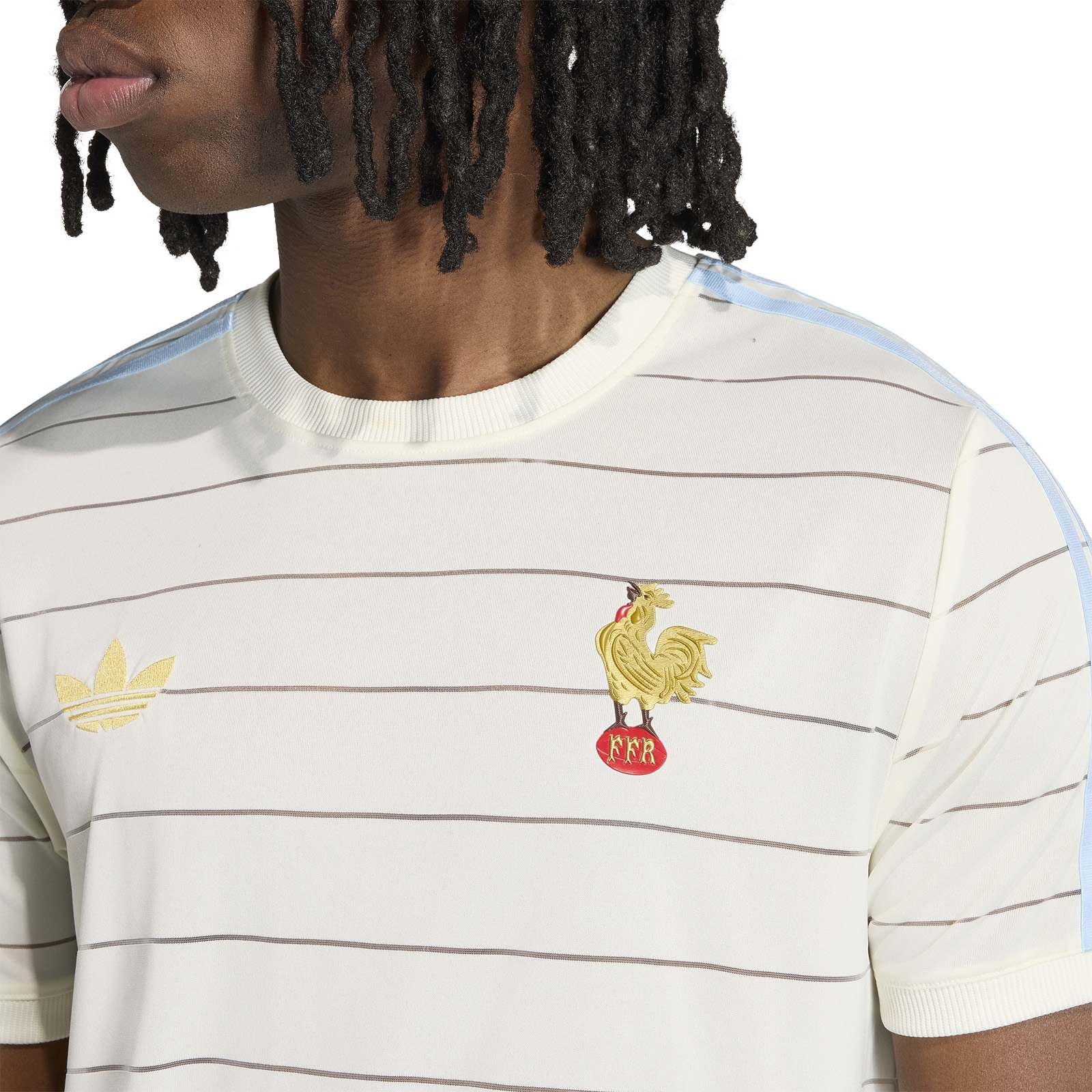 adidas France Rugby 120 Years Le Crunch Adults T-Shirt - Image 3