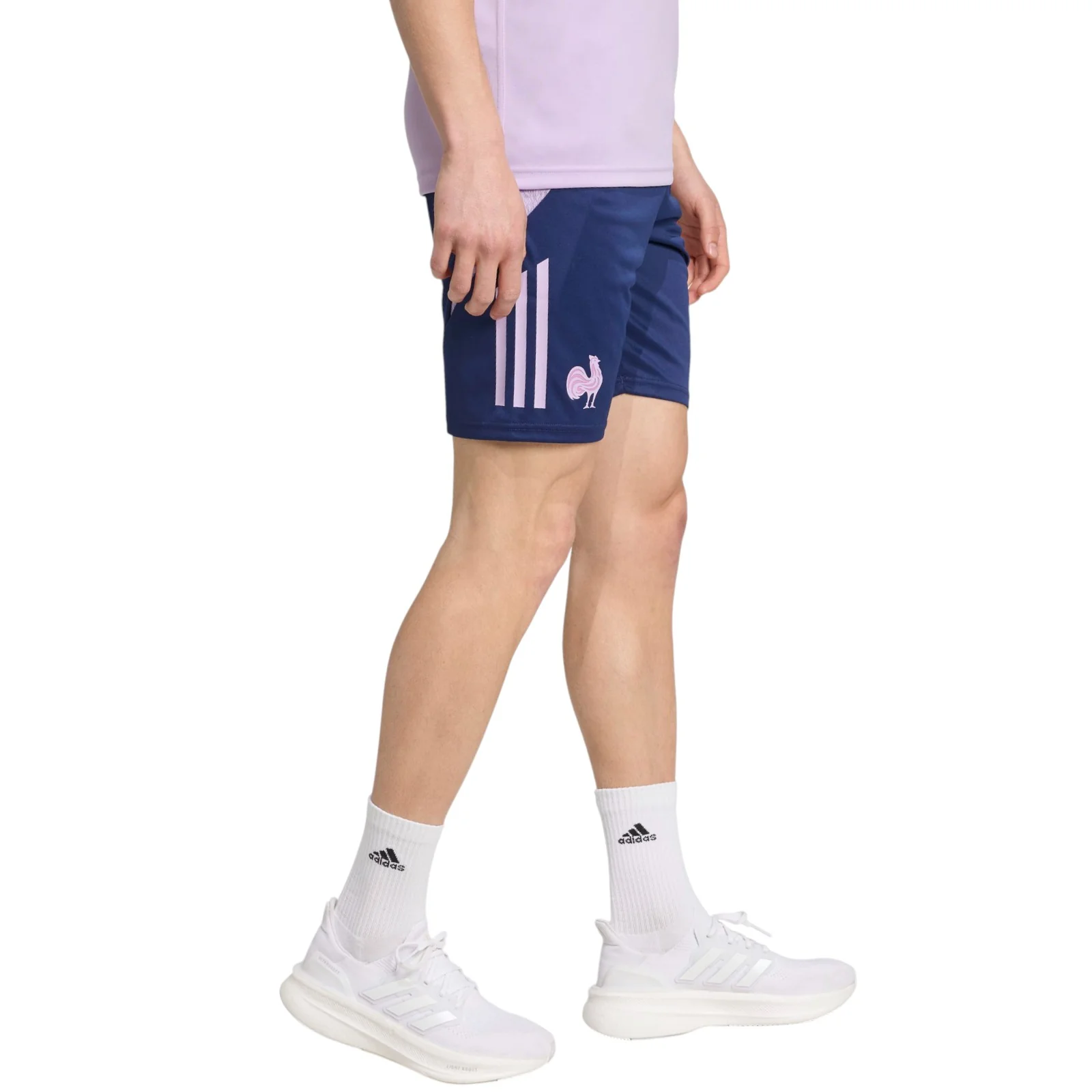 adidas France Rugby WRWC2 2025/26 Mens Lightweight Gym Short - Image 3