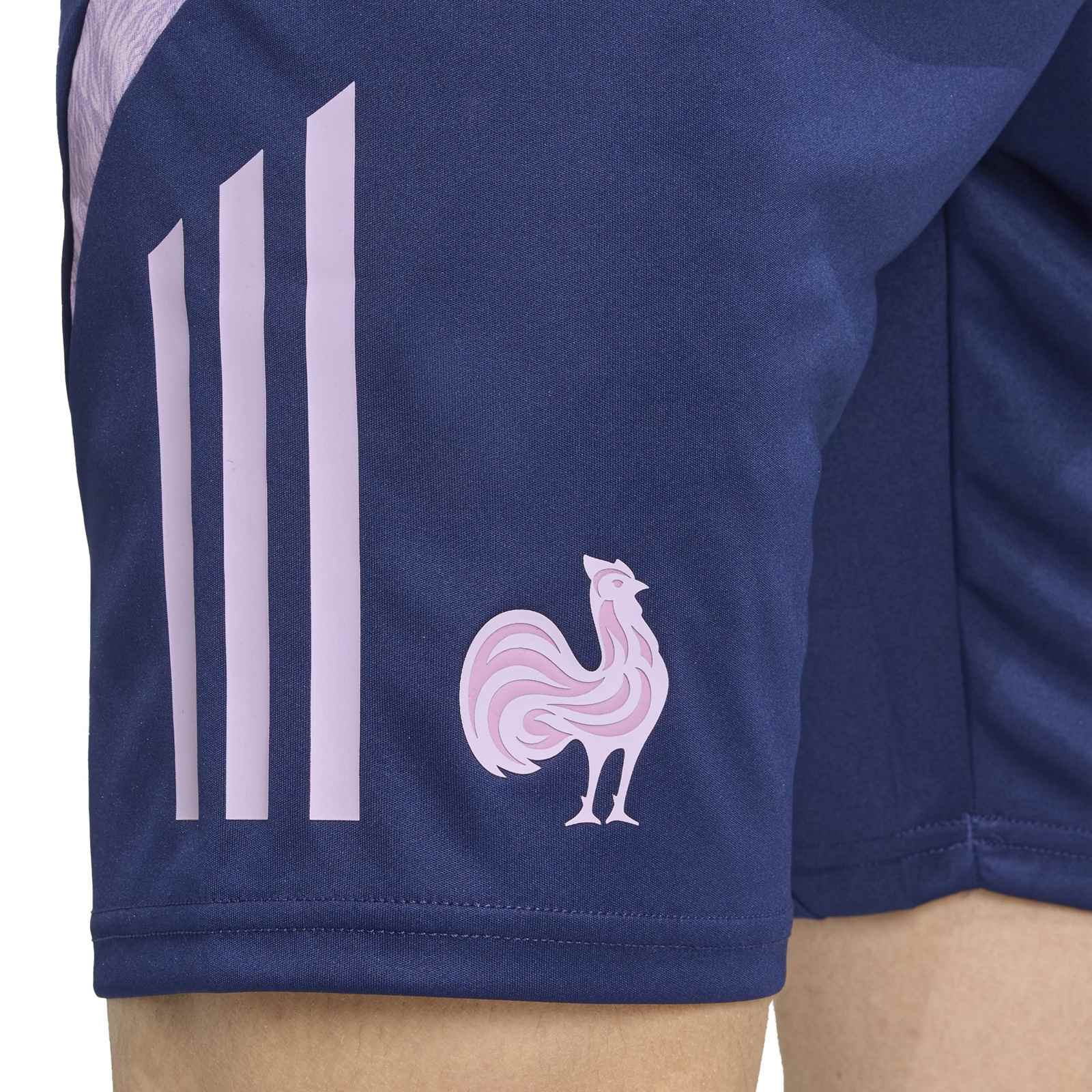 adidas France Rugby WRWC2 2025/26 Mens Lightweight Gym Short - Image 4