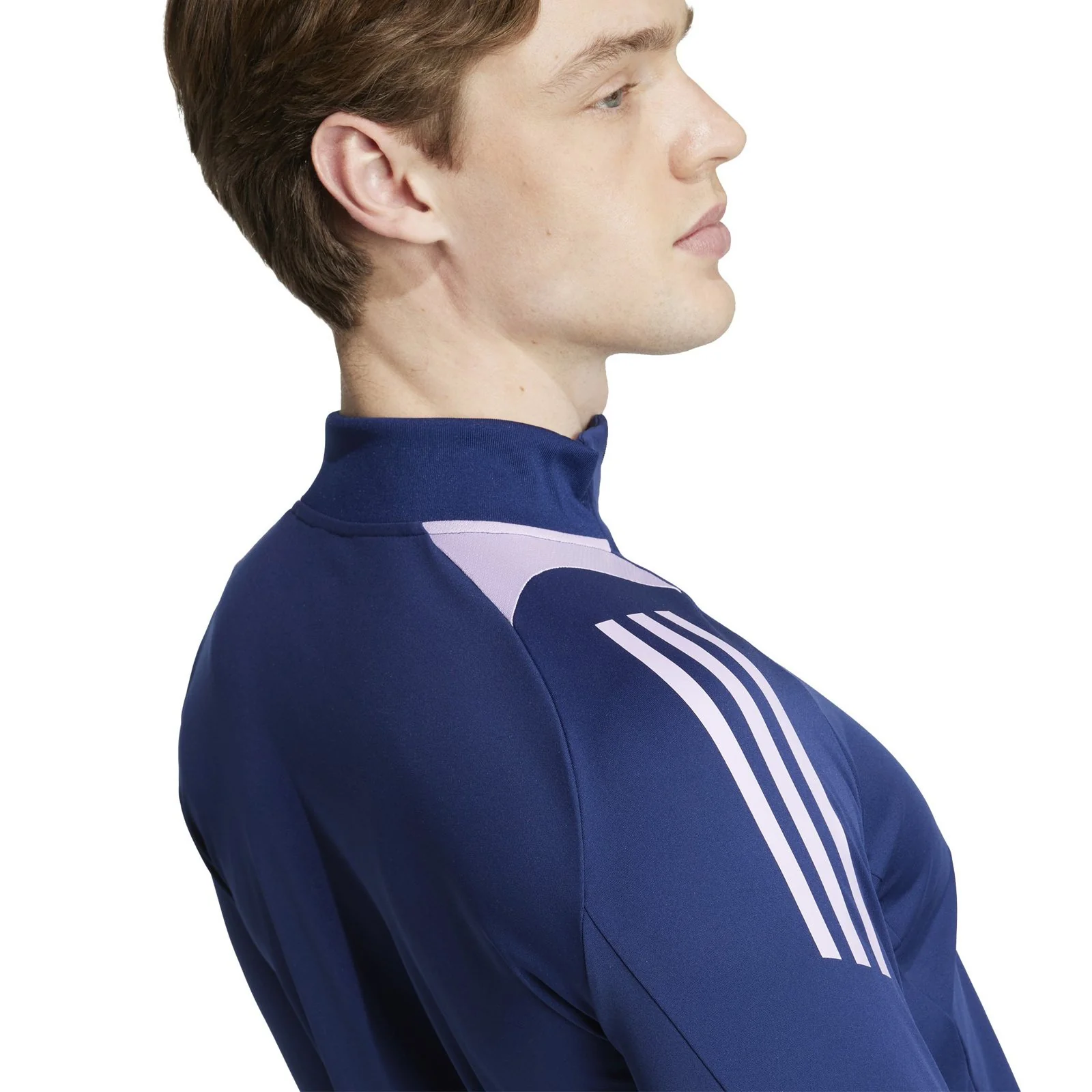adidas France Rugby WRWC2 2025/26 Mens Half-Zip Training Top - Image 5