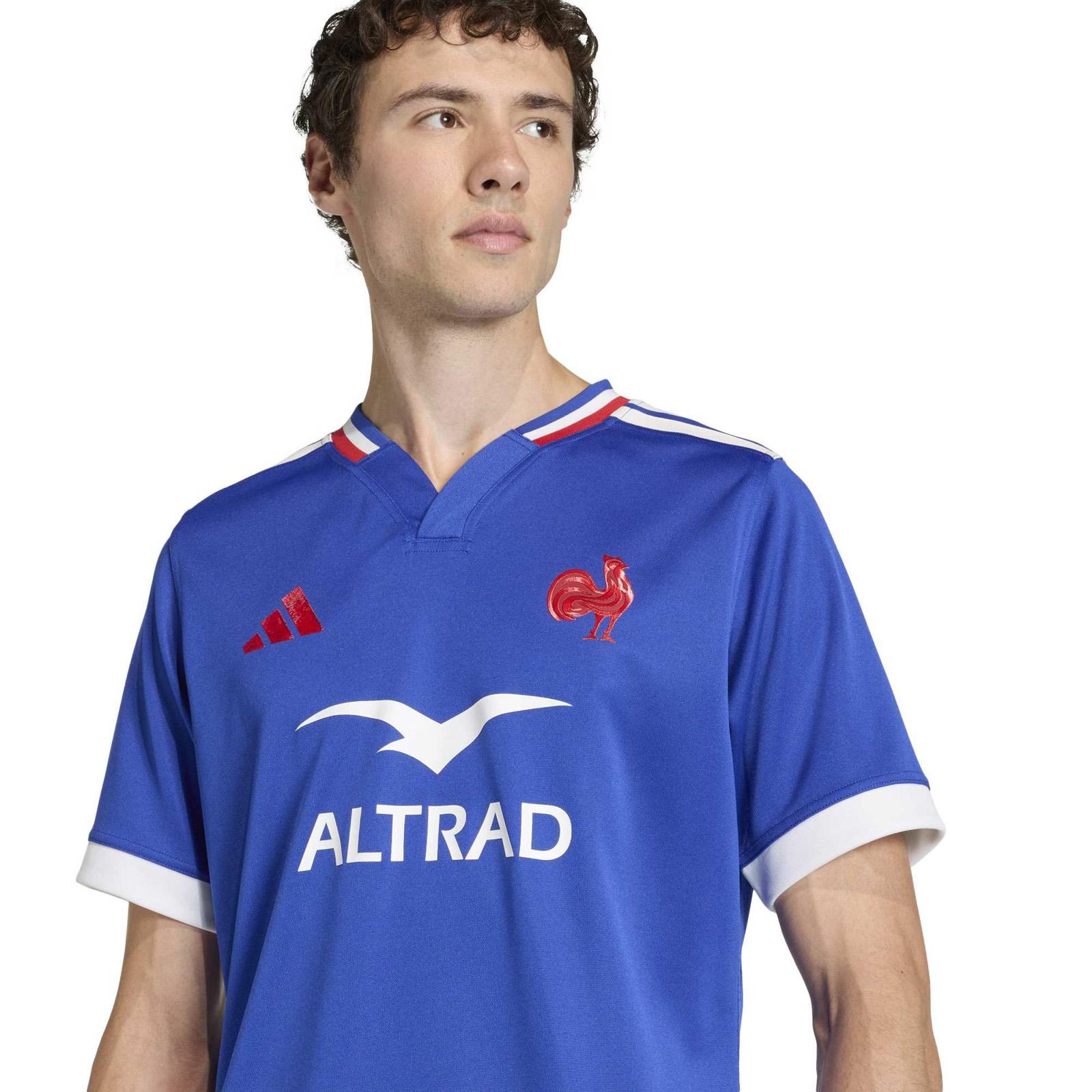 adidas France Rugby 2025/26 Adults Home Replica Jersey - Image 5
