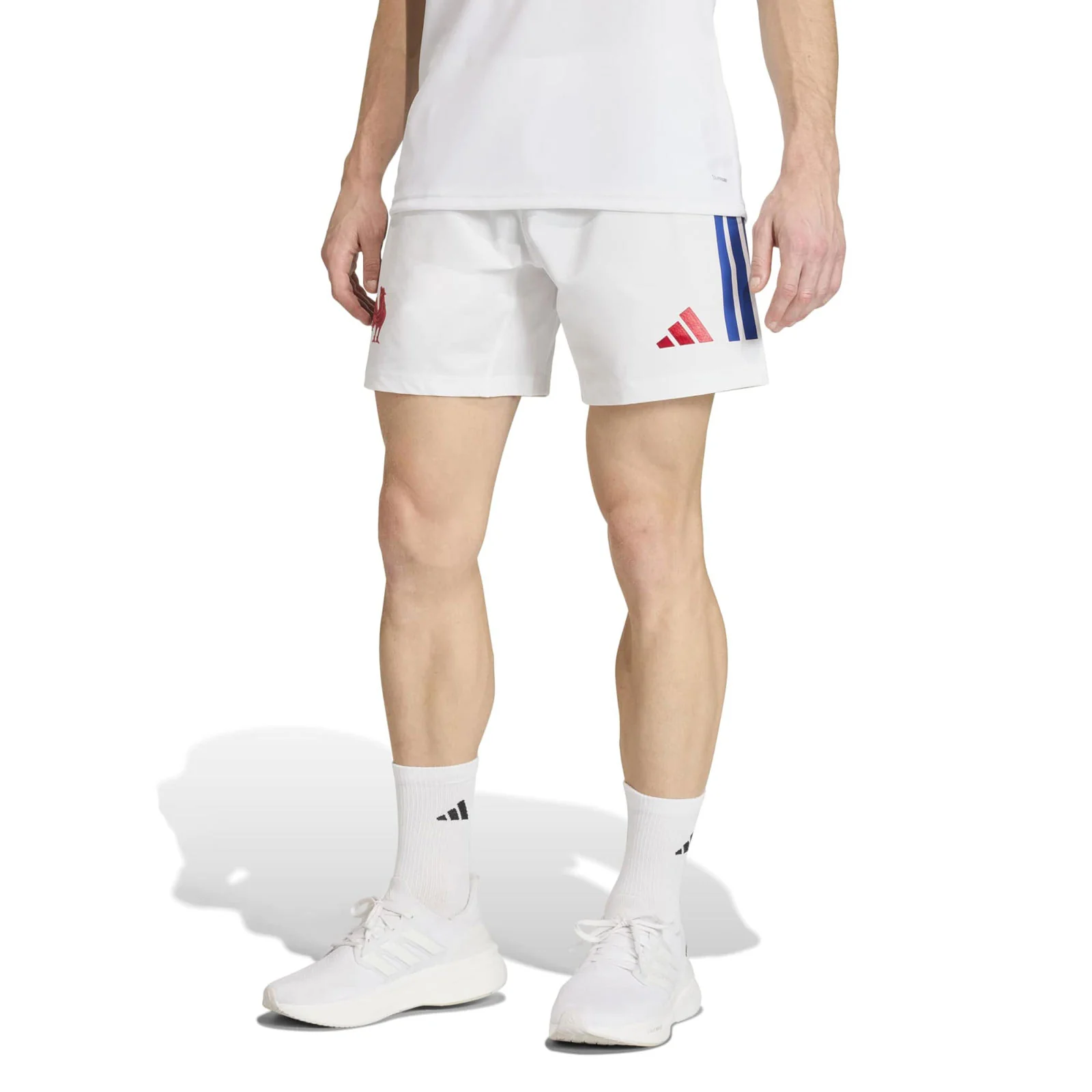adidas France Rugby 2025/26 Replica Home Playing Shorts