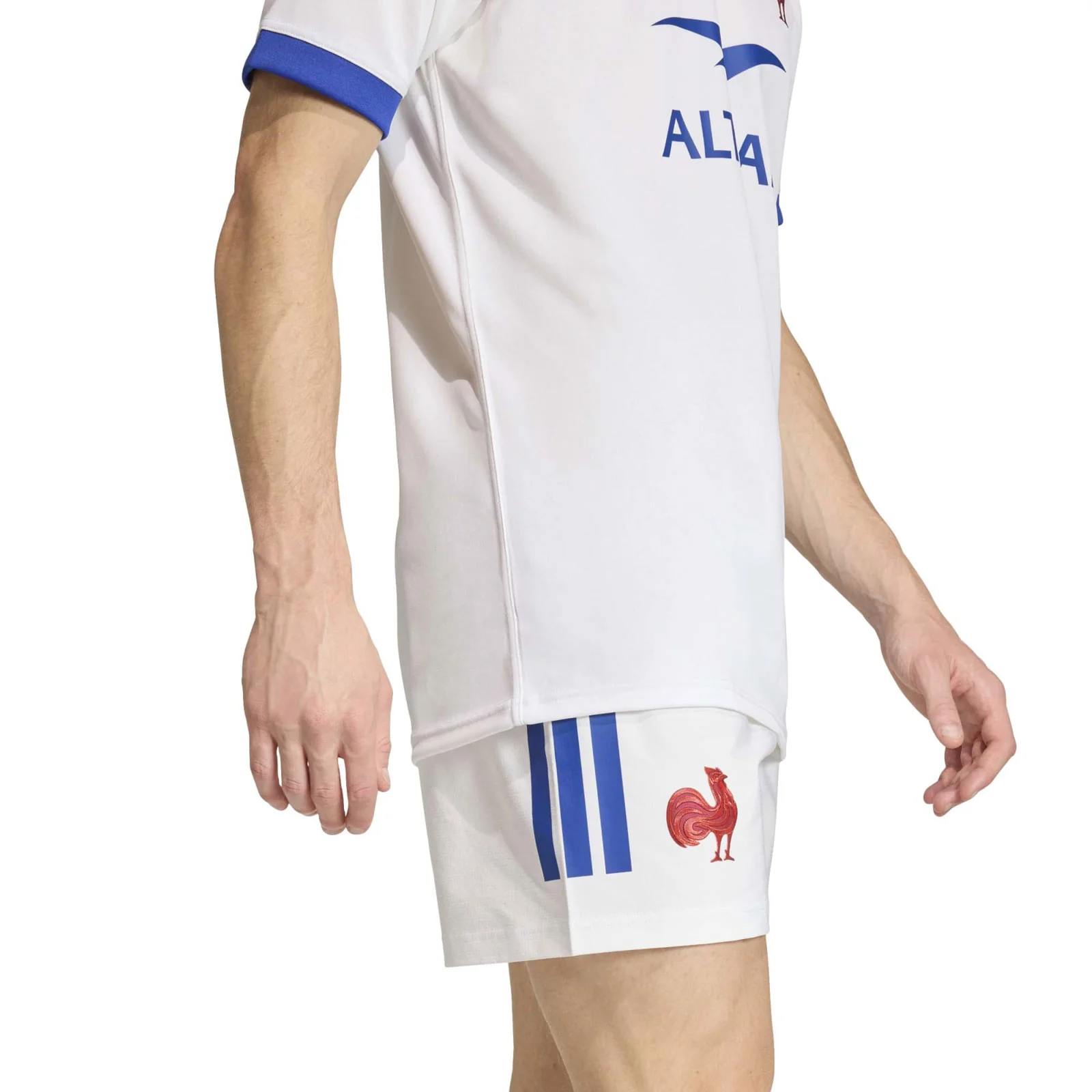 adidas France Rugby 2025/26 Replica Home Playing Shorts - Image 4
