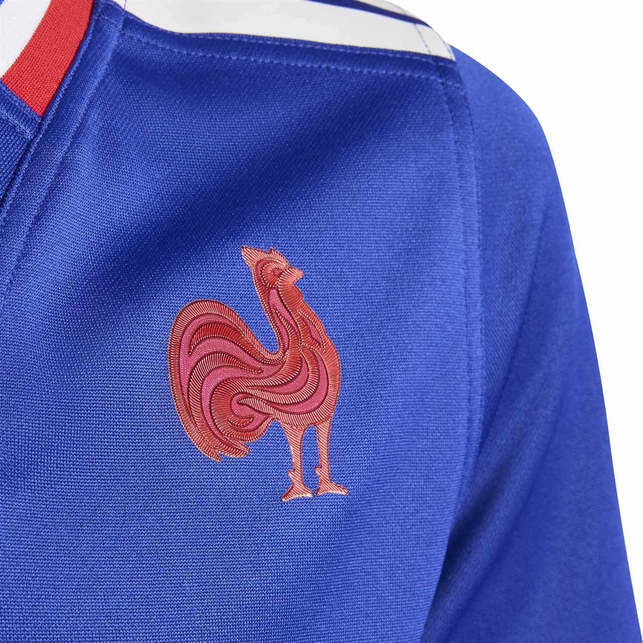 adidas France Rugby 2025/26 Kids Home Replica Jersey - Image 4