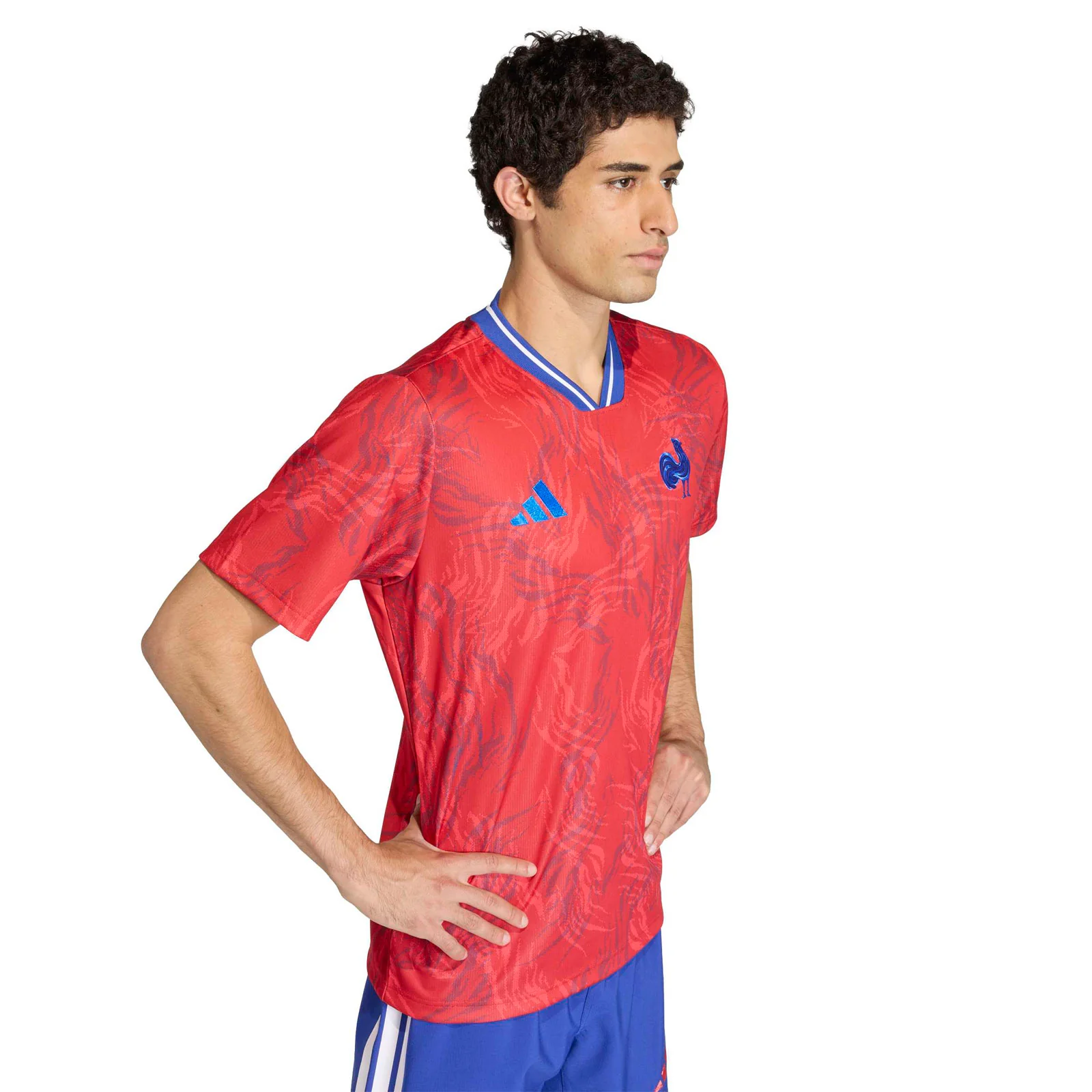 adidas France Rugby 2025/26 Pre Match Jersey - Image 3