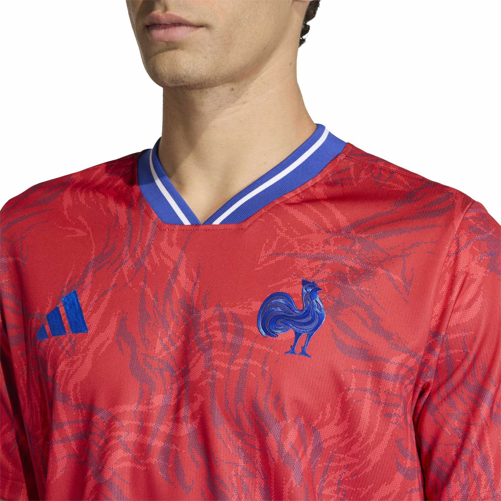 adidas France Rugby 2025/26 Pre Match Jersey - Image 4