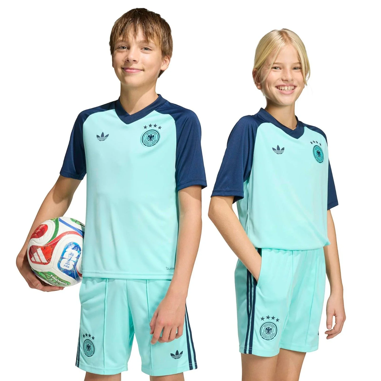 adidas Germany Football WC 2026 Kids Away Pre-Match Jersey - Image 7