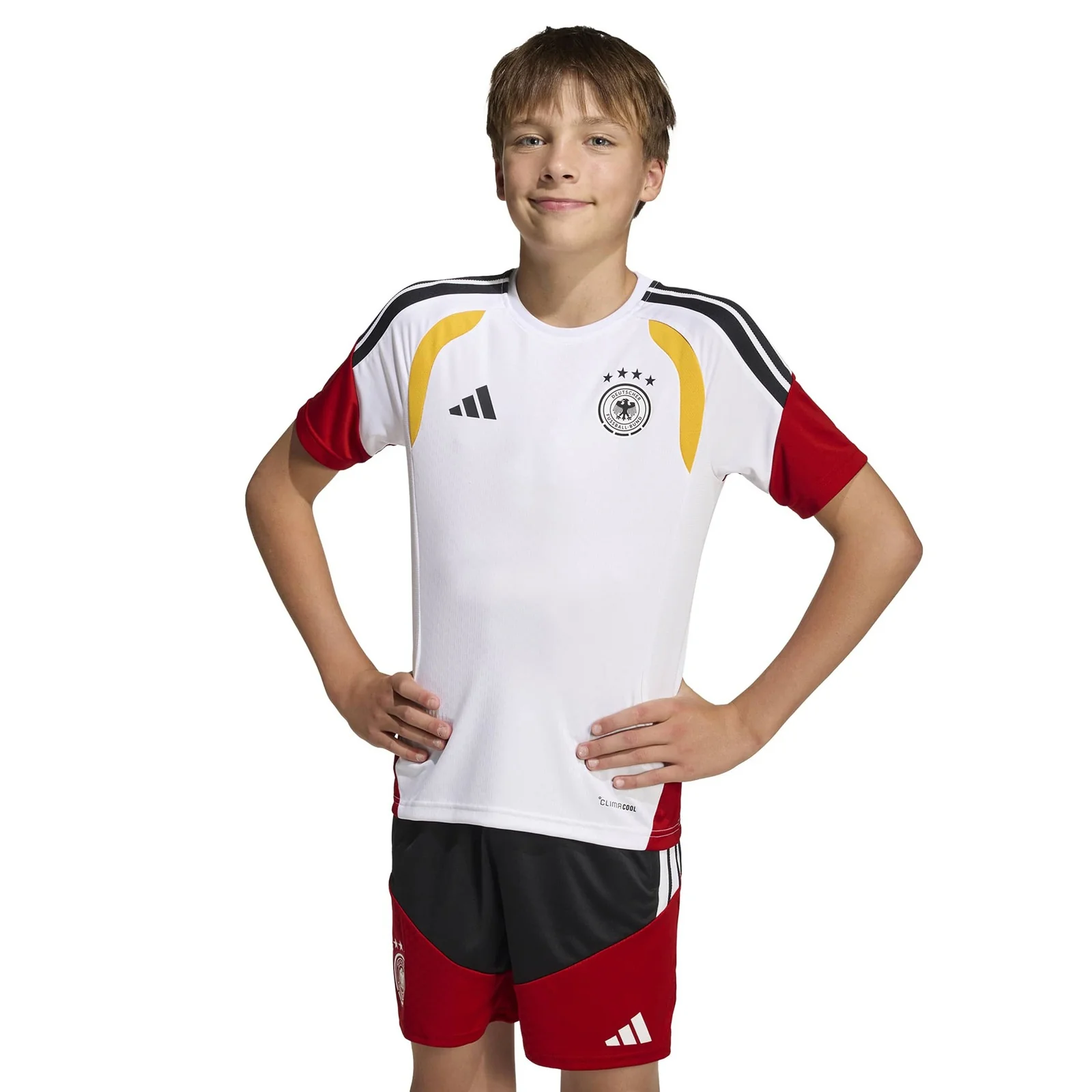 adidas Germany Football World Cup 2026 Tiro Kids Training Jersey - Image 3