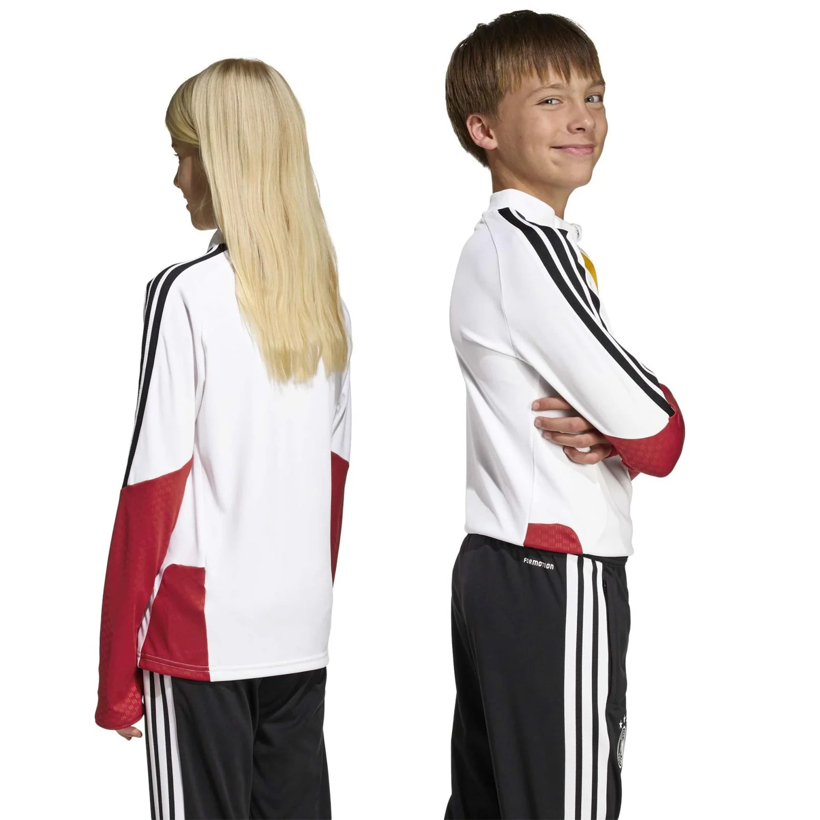 adidas Germany Football World Cup 2026 Tiro Training Kids Half-Zip Top - Image 7