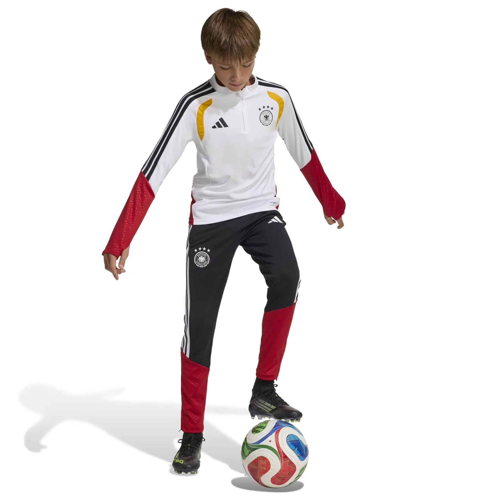 adidas Germany Football World Cup 2026 Tiro Training Kids Half-Zip Top - Image 8