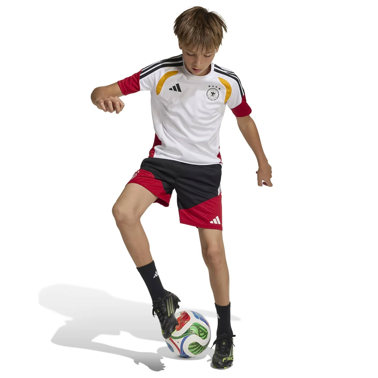 adidas Germany Football World Cup 2026 Tiro Kids Training Shorts - Image 7