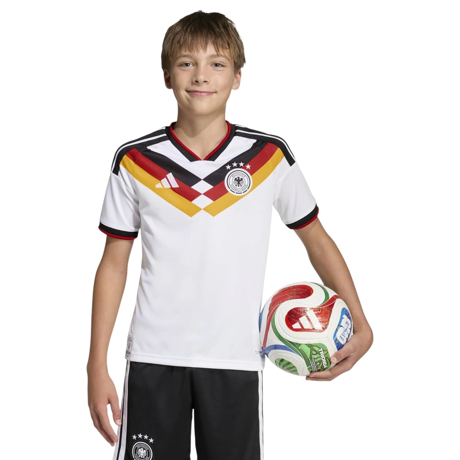 adidas Germany Football World Cup 2026 Kids Home Replica Jersey - Image 3