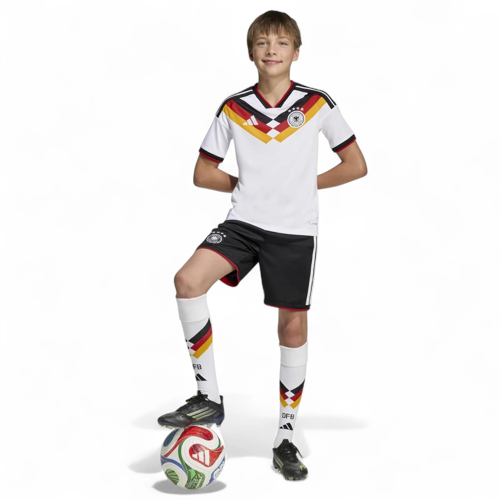 adidas Germany Football World Cup 2026 Kids Home Replica Jersey - Image 7