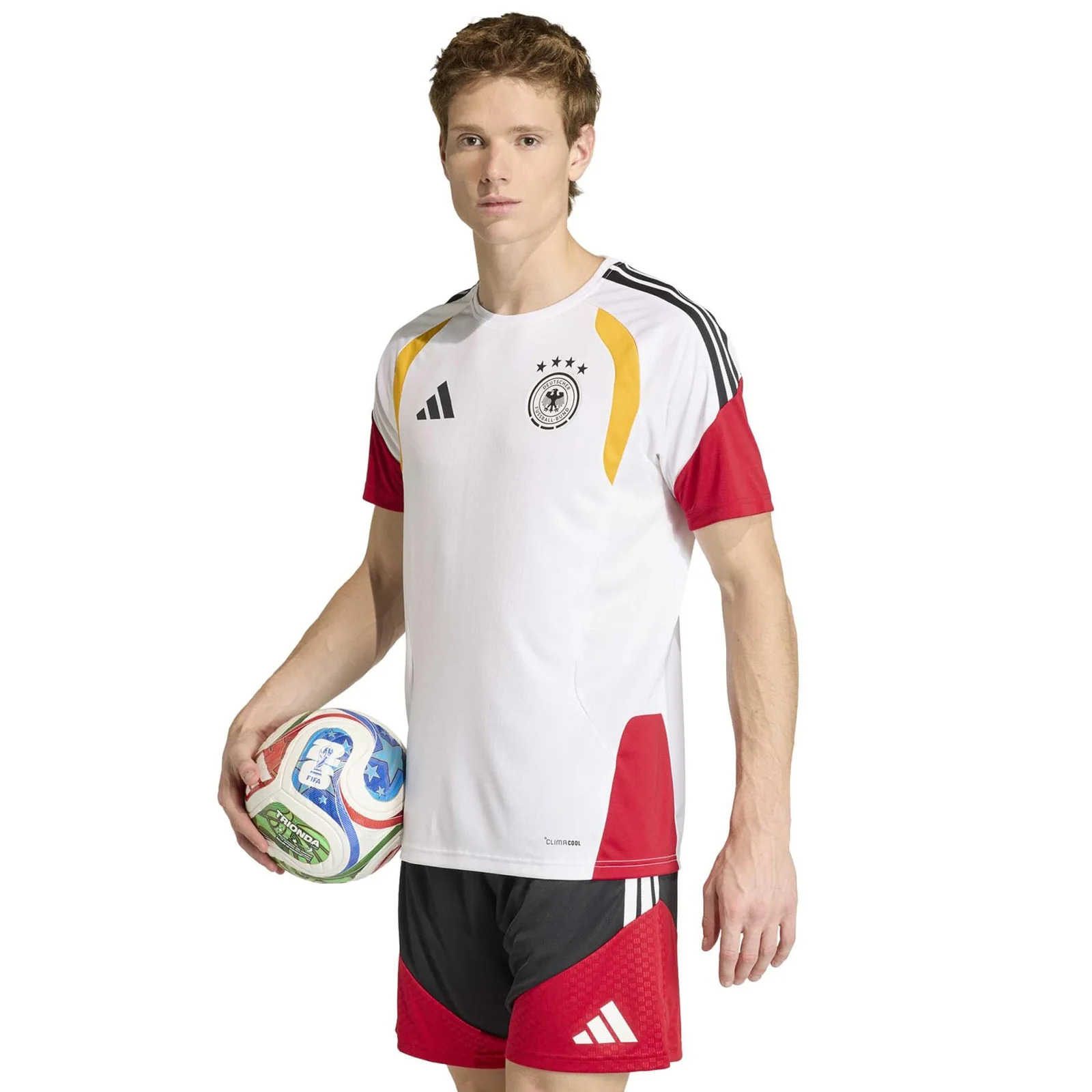 adidas Germany Football World Cup 2026 Adults Tiro Training Jersey - Image 3