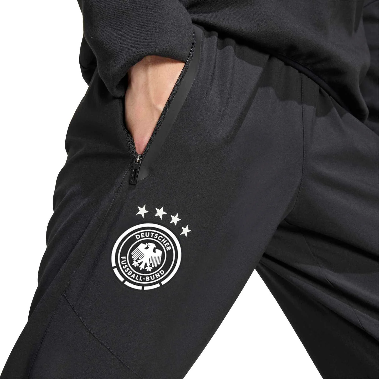 adidas Germany Football World Cup 2026 Tiro Travel Tracksuit Bottoms - Image 3
