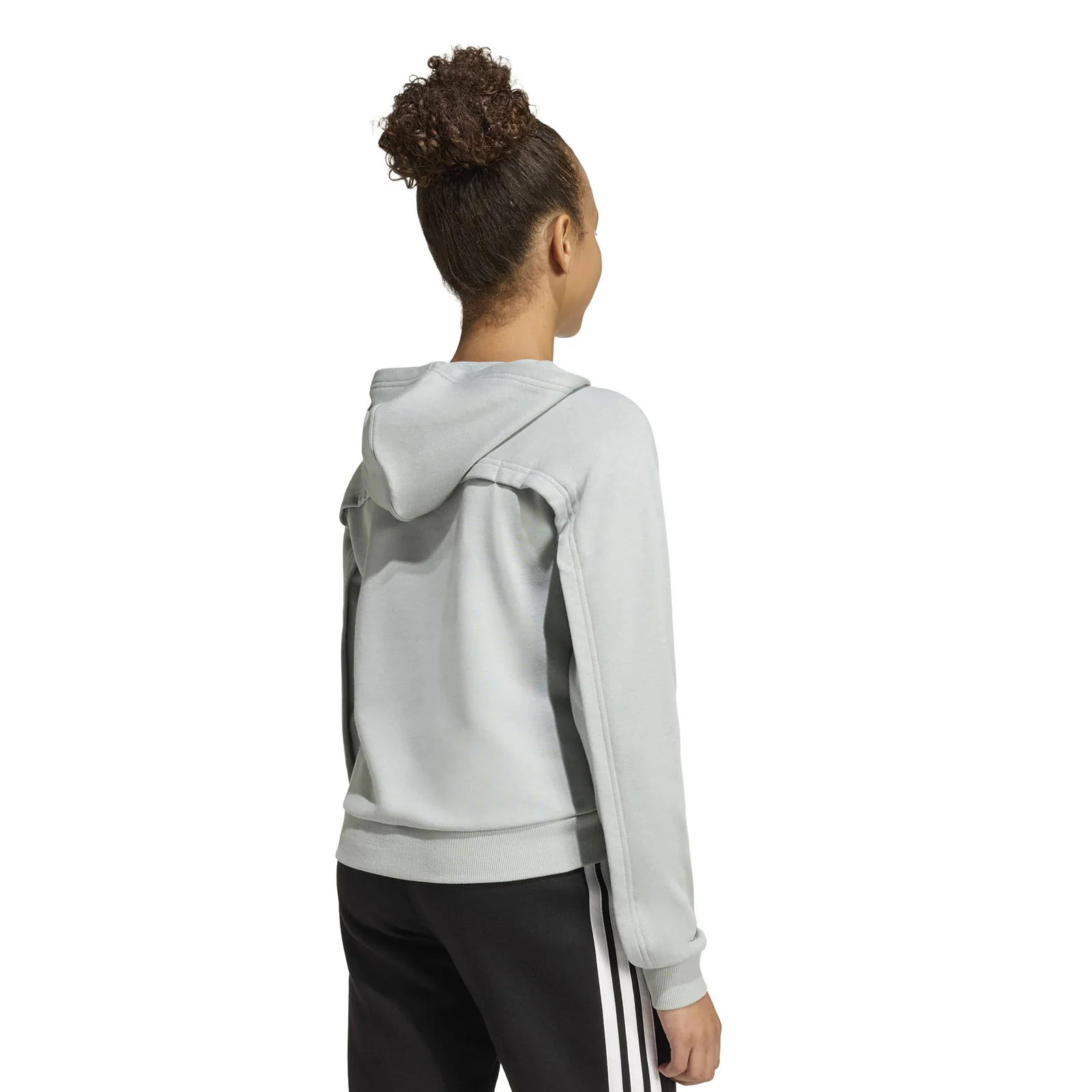adidas Holiday Glam Girls Cropped Hooded Sweatshirt - Image 2