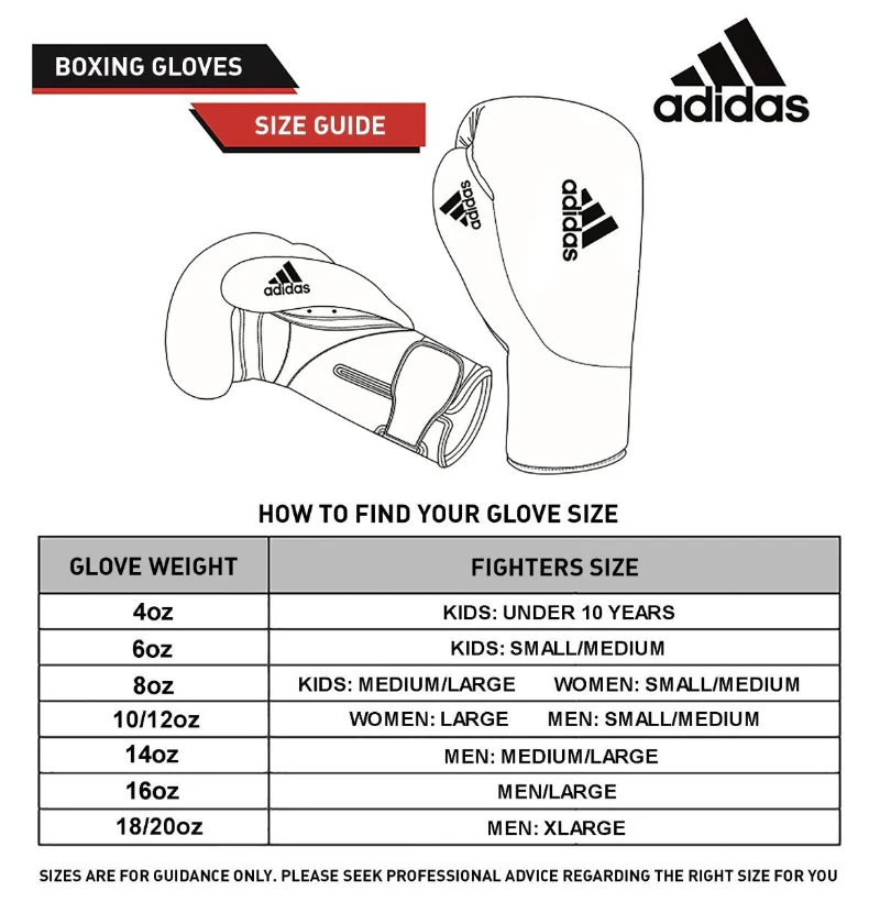 adidas Cimac Hybrid 100 6oz Womens Boxing Gloves - Image 8