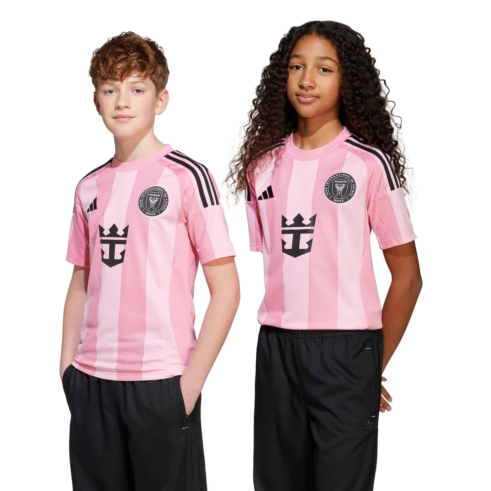 adidas Inter Miami CF 2025/26 Kids Regular-Fit Home Jersey - Image 7