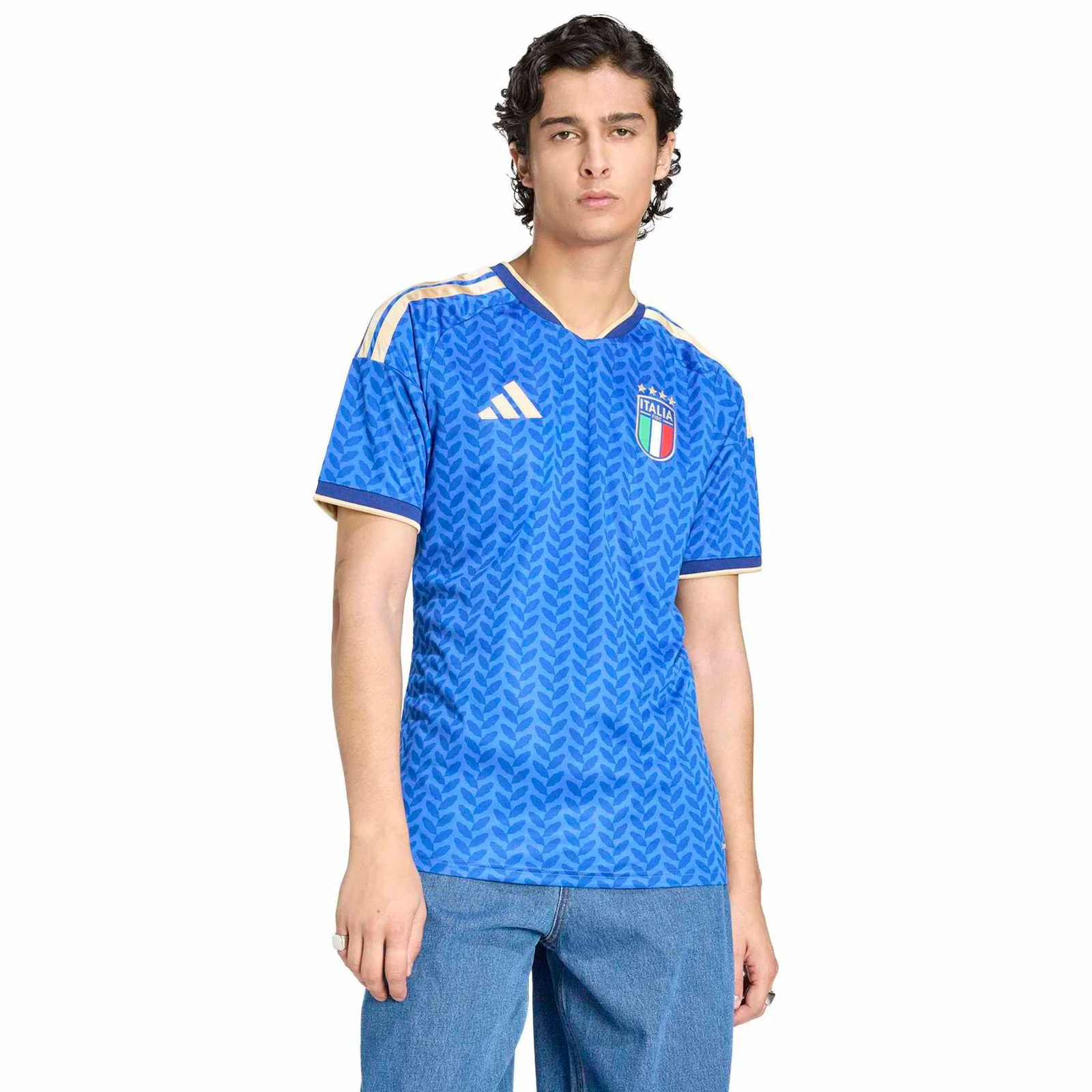 adidas Italy Football World Cup 2026 Adults Home Replica Jersey - Image 3