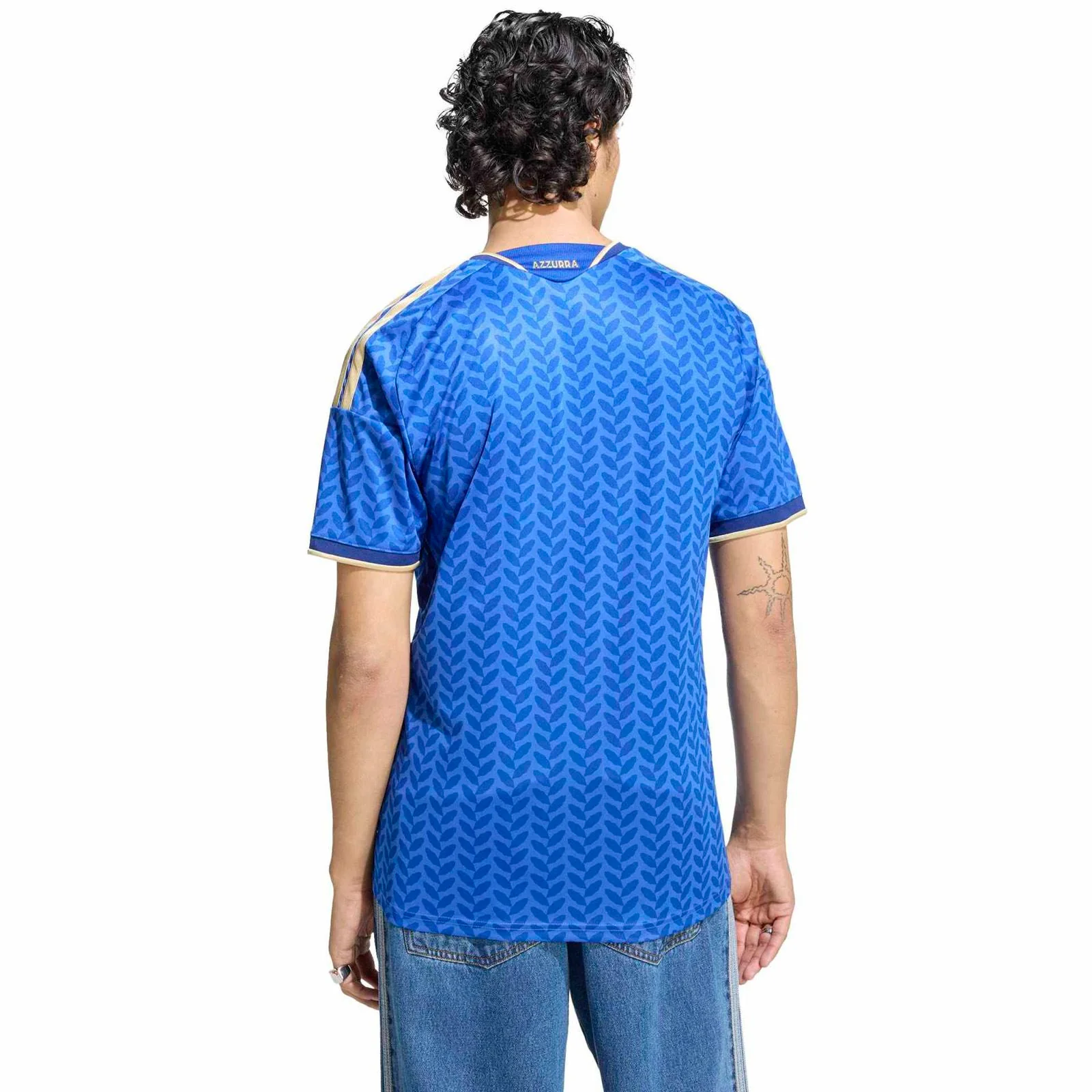 adidas Italy Football World Cup 2026 Adults Home Replica Jersey - Image 4