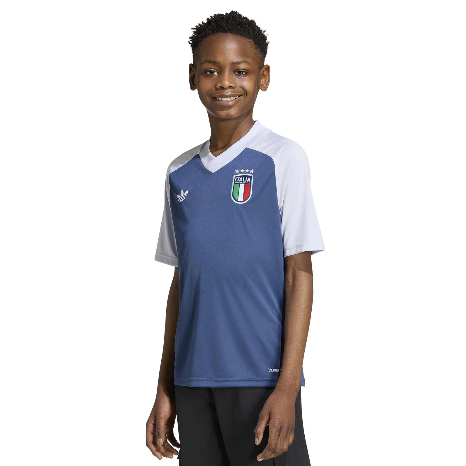 adidas OG Italy Football WC 2026 Kids Away Pre-Match Jersey - Image 3