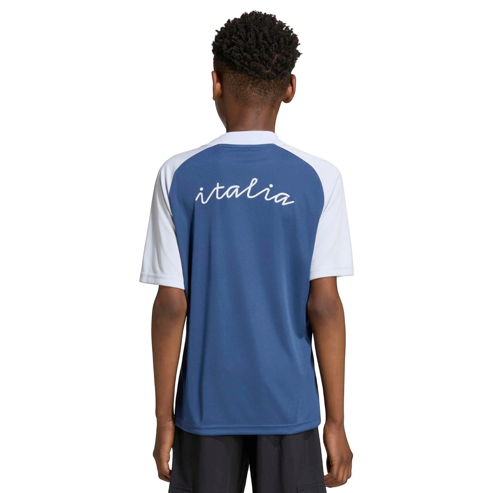 adidas OG Italy Football WC 2026 Kids Away Pre-Match Jersey - Image 4