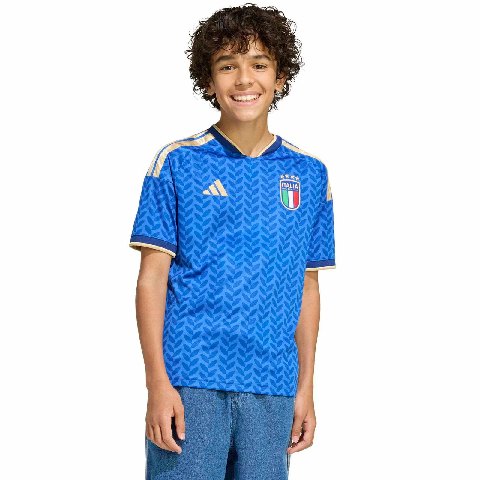 adidas Italy Football World Cup 2026 Kids Home Jersey - Image 3