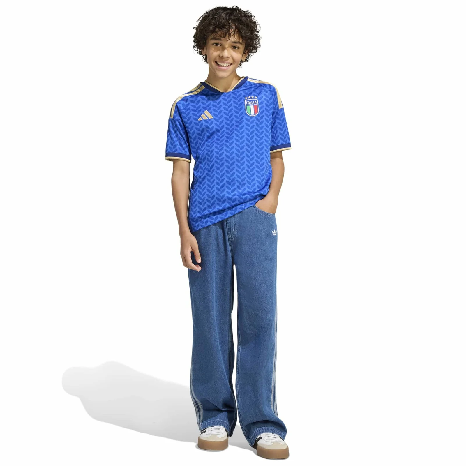 adidas Italy Football World Cup 2026 Kids Home Jersey - Image 7