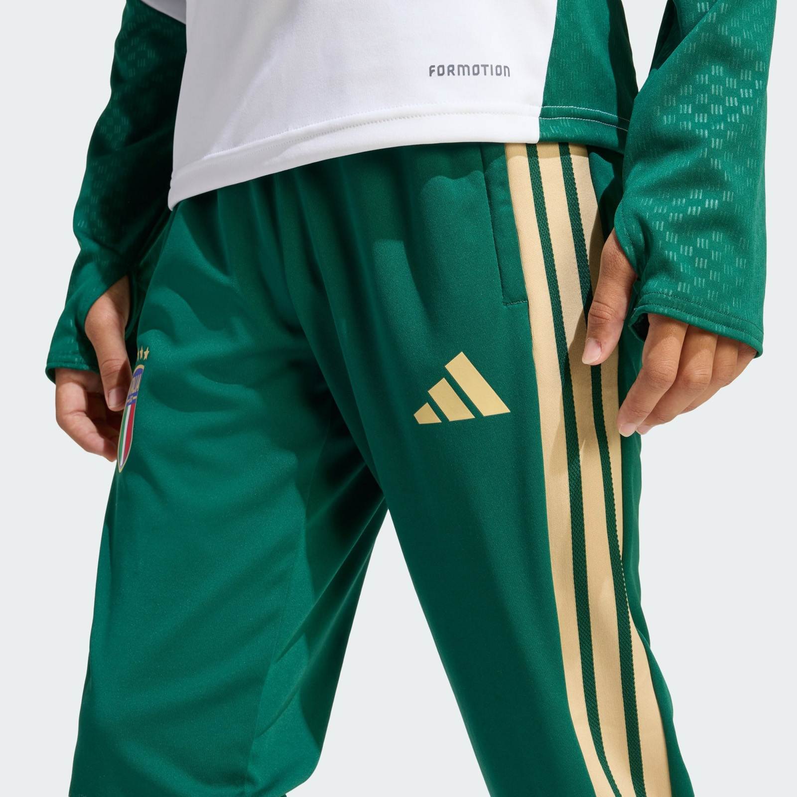 adidas Italy Football World Cup 2026 Tiro Kids Training Pant - Image 3