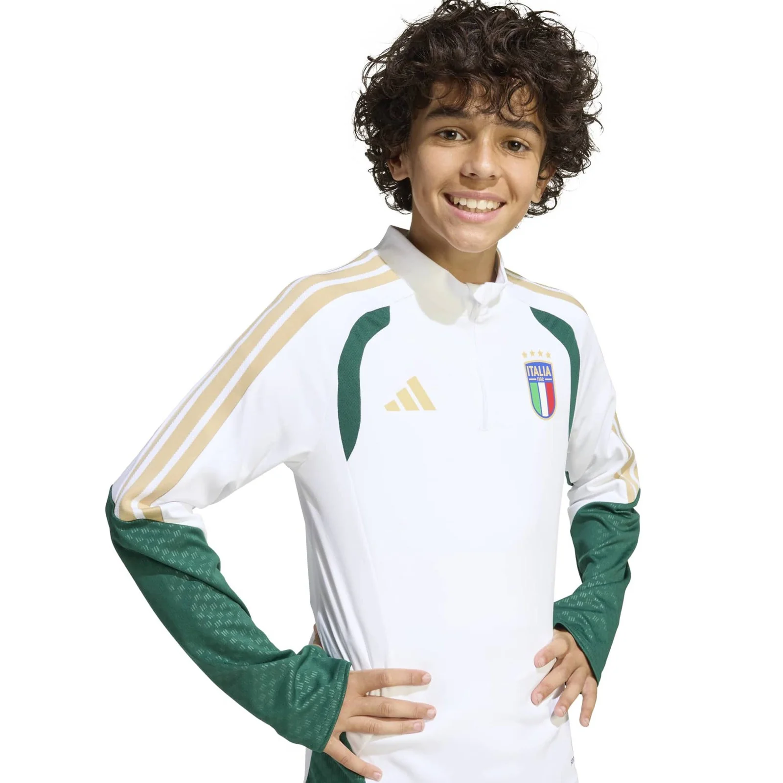 adidas Italy Football World Cup 2026 Tiro Kids Training Top - Image 3