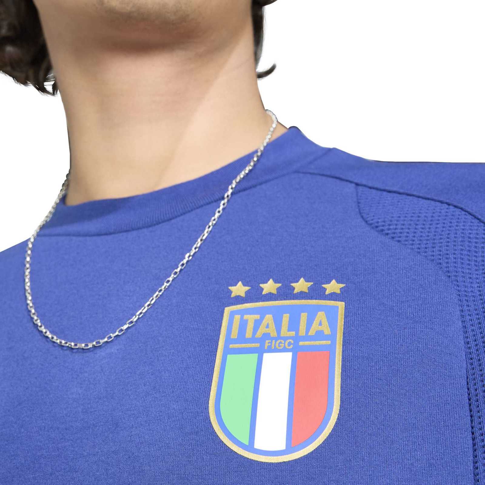 adidas Italy Football World Cup 2026 Adults Crew Sweatshirt - Image 3