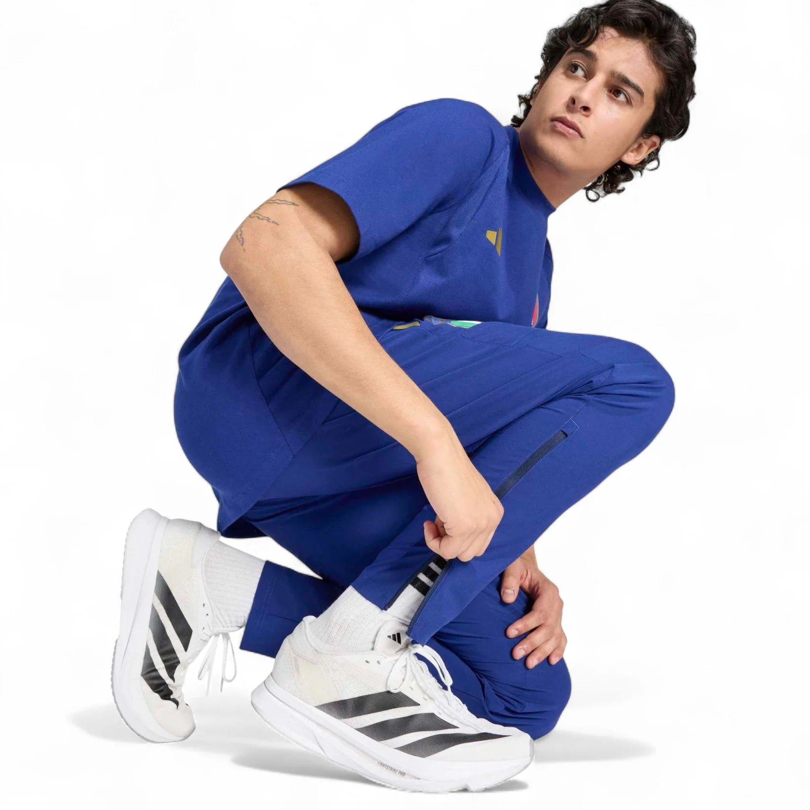 adidas Italy Football World Cup 2026 Adult Tracksuit Bottoms - Image 4