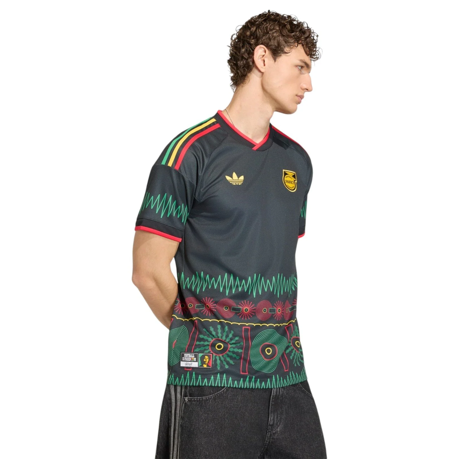 adidas Jamaica Football WC 2026 Mens Replica Away Jersey - Image 3
