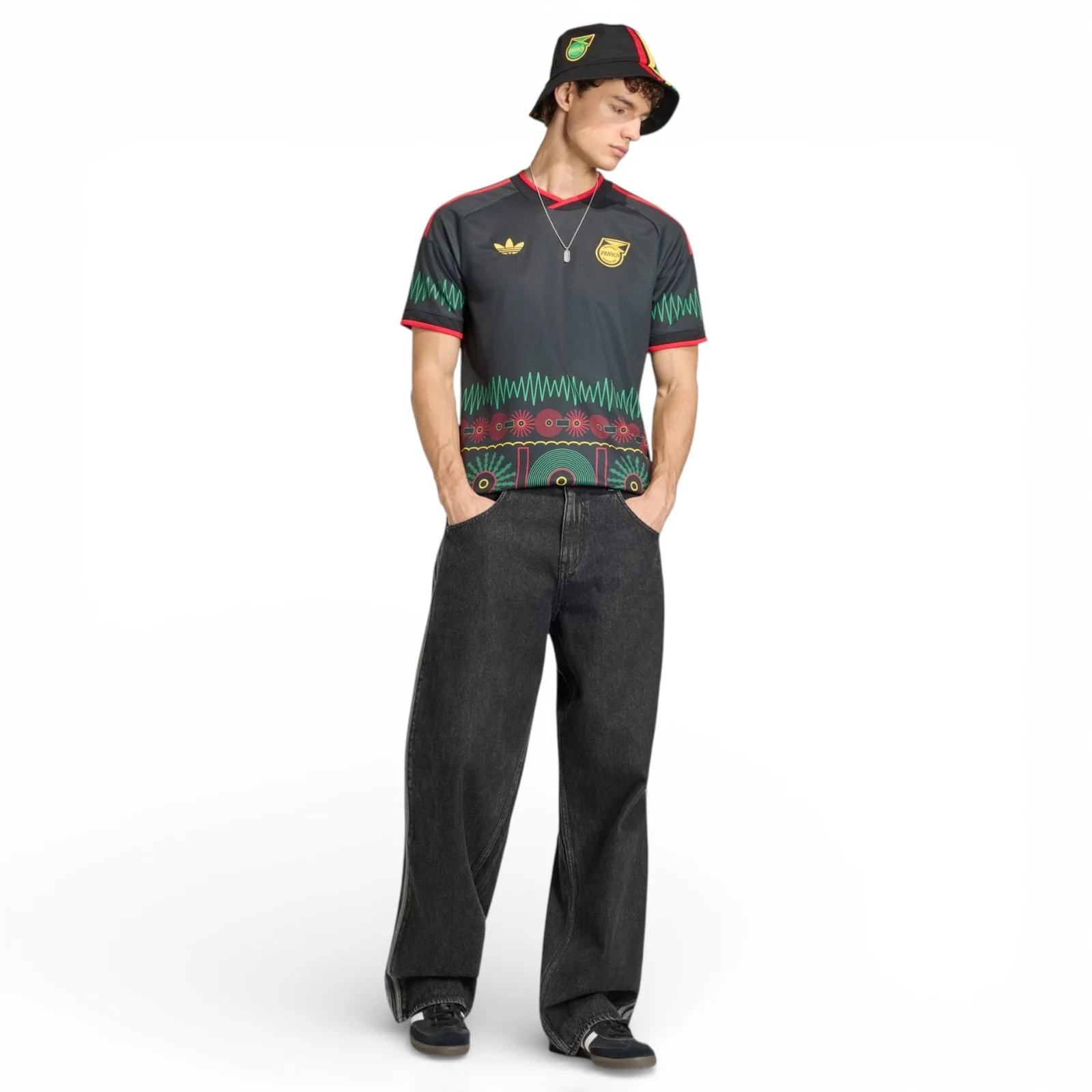 adidas Jamaica Football WC 2026 Mens Replica Away Jersey - Image 7