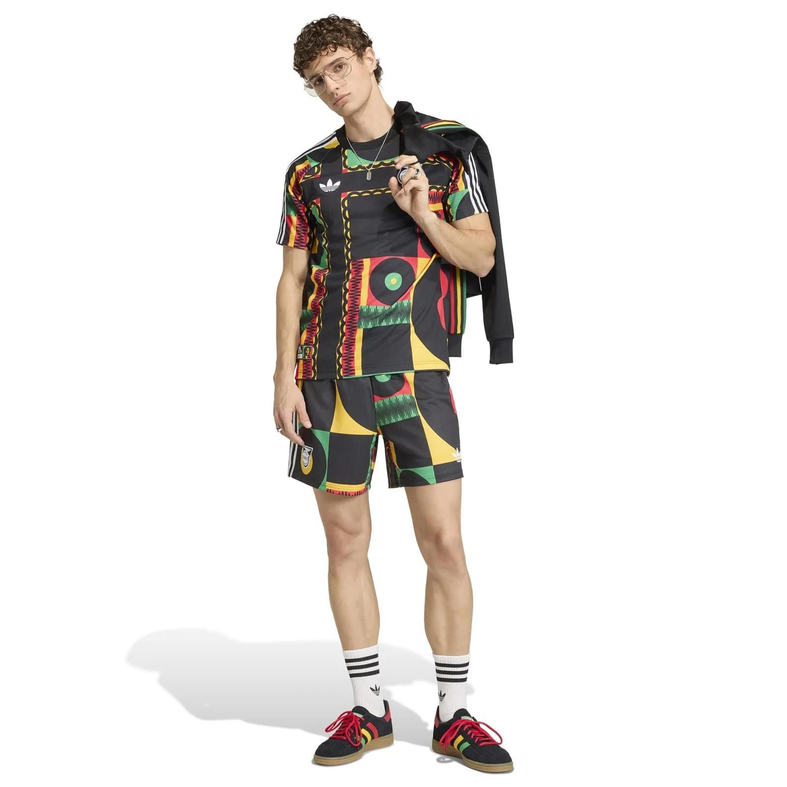 adidas OG Jamaica Football World Cup 2026 Mens T-Shirt - Image 16